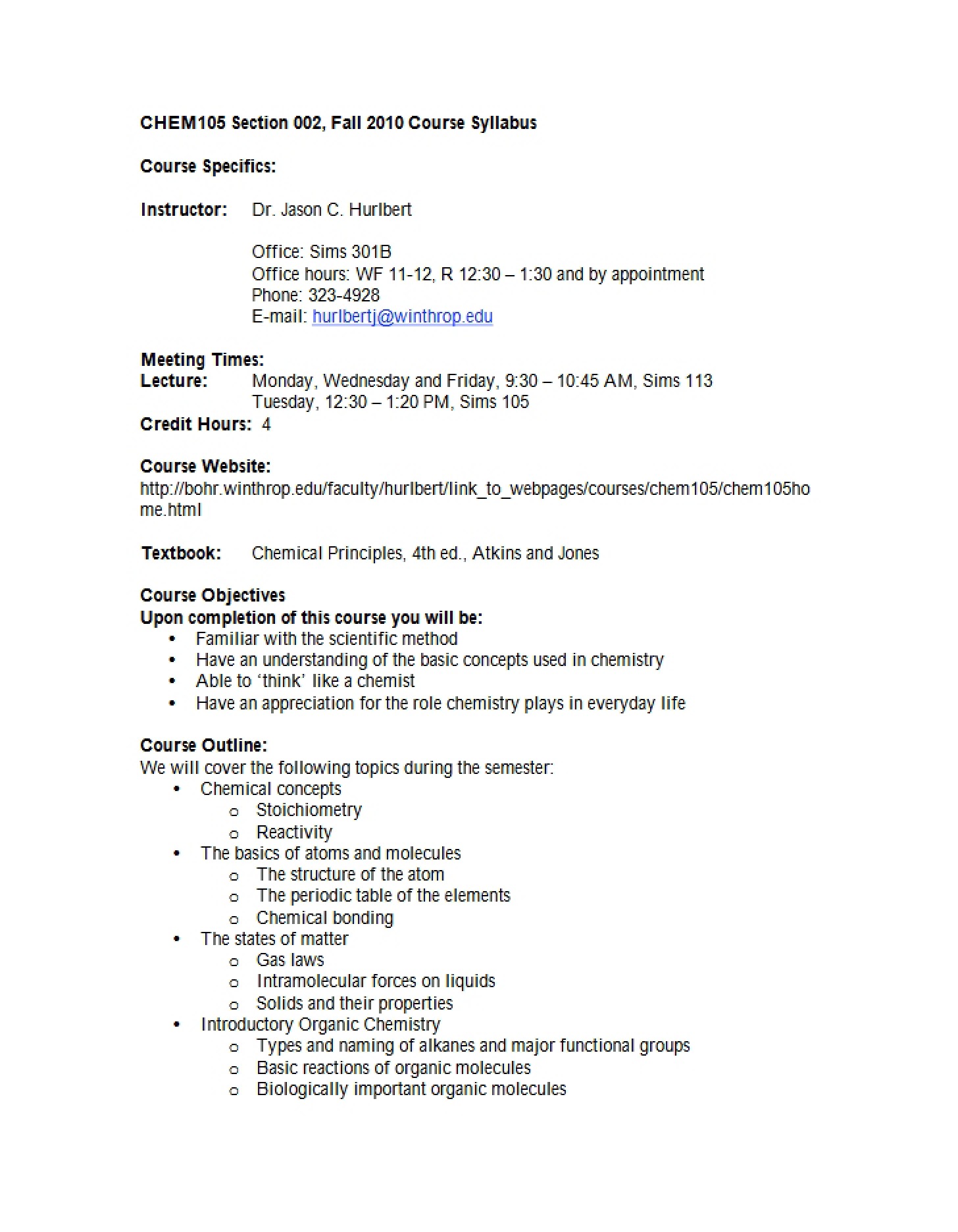 Module Syllabus