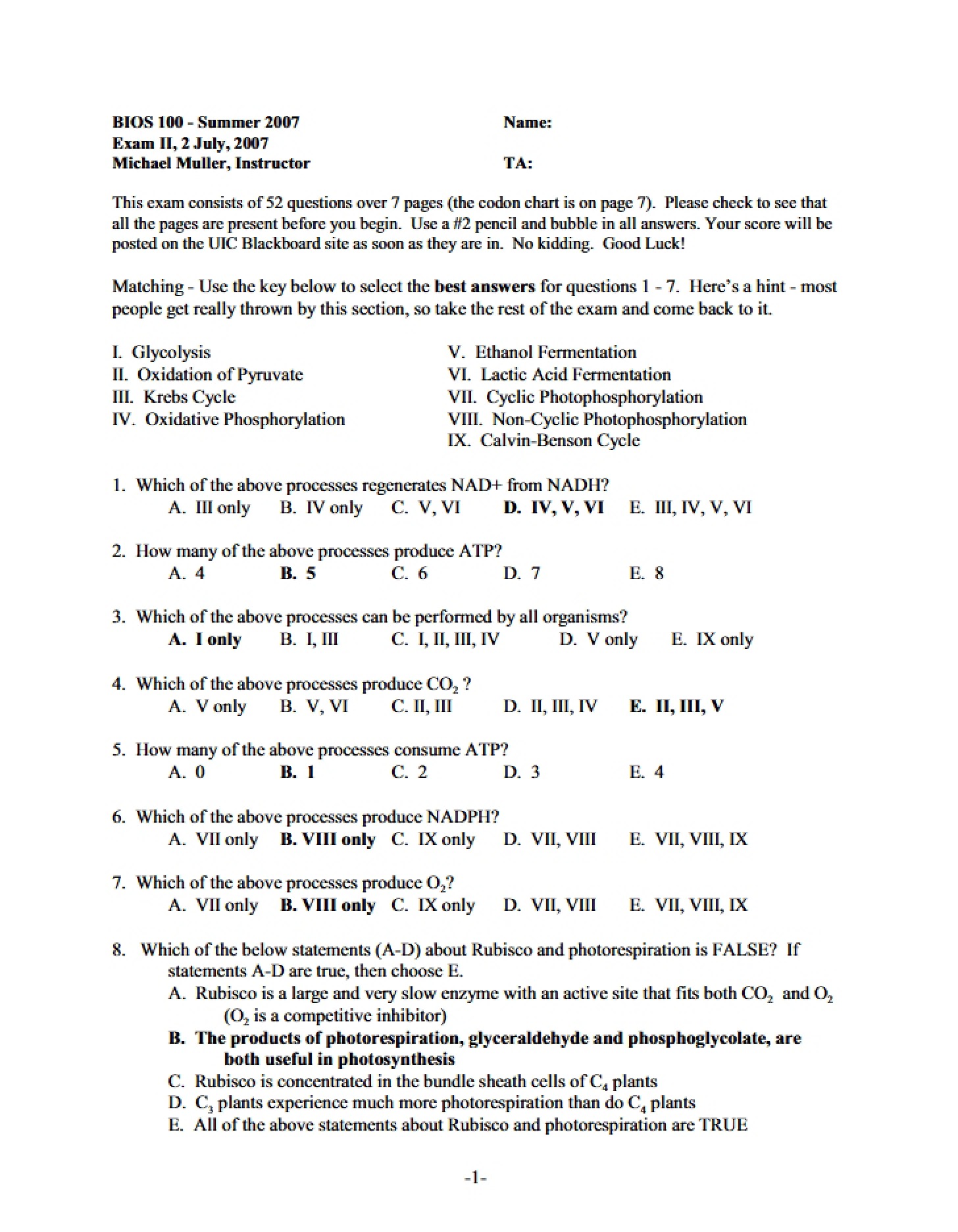 Student Assessment