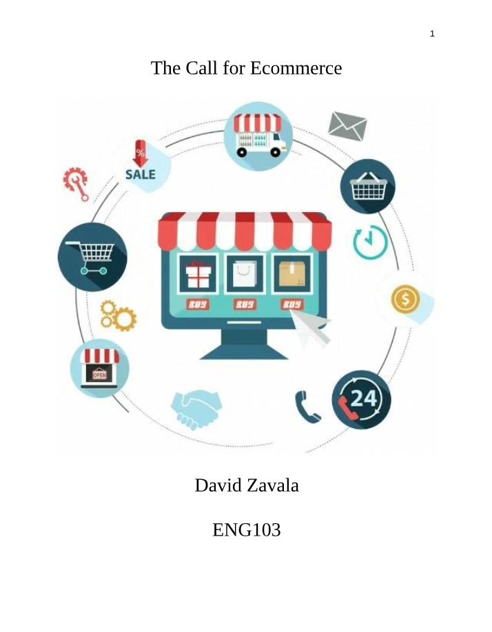 Call for Ecommerce