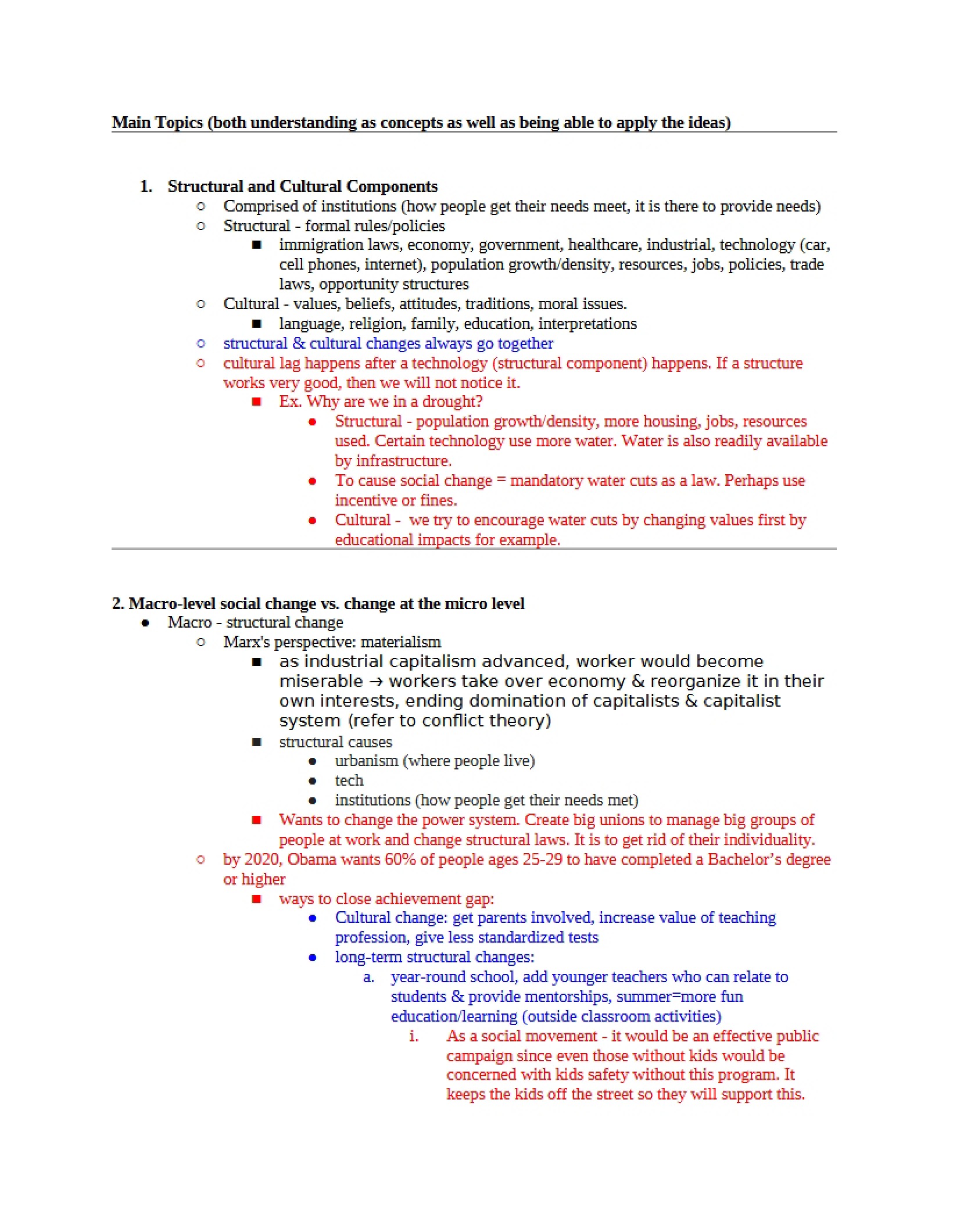 Global Development Topics