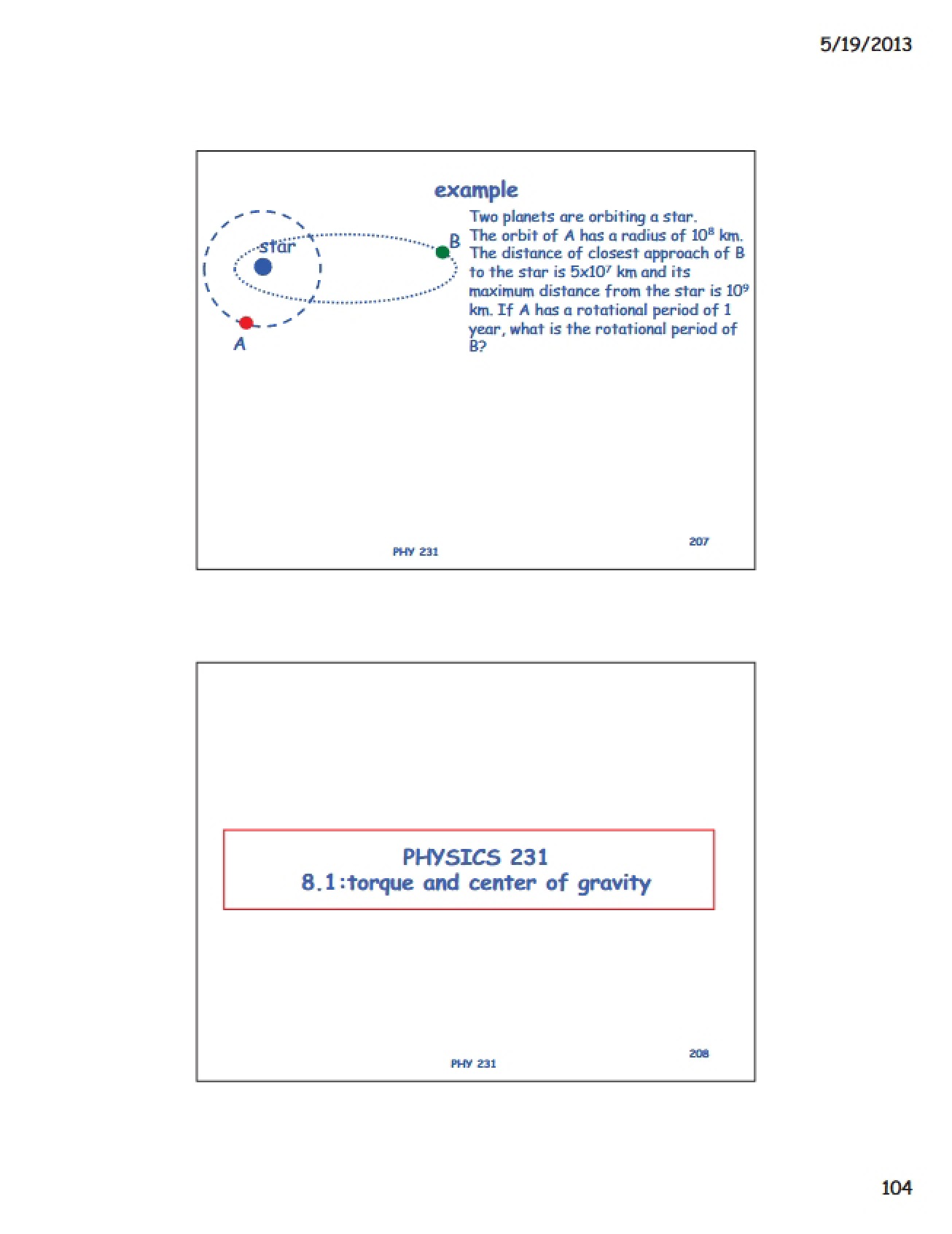 Gravity Concepts