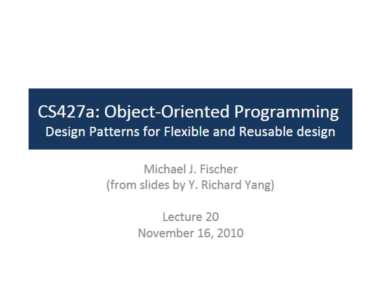 Programming with Objects - 37 Pages
