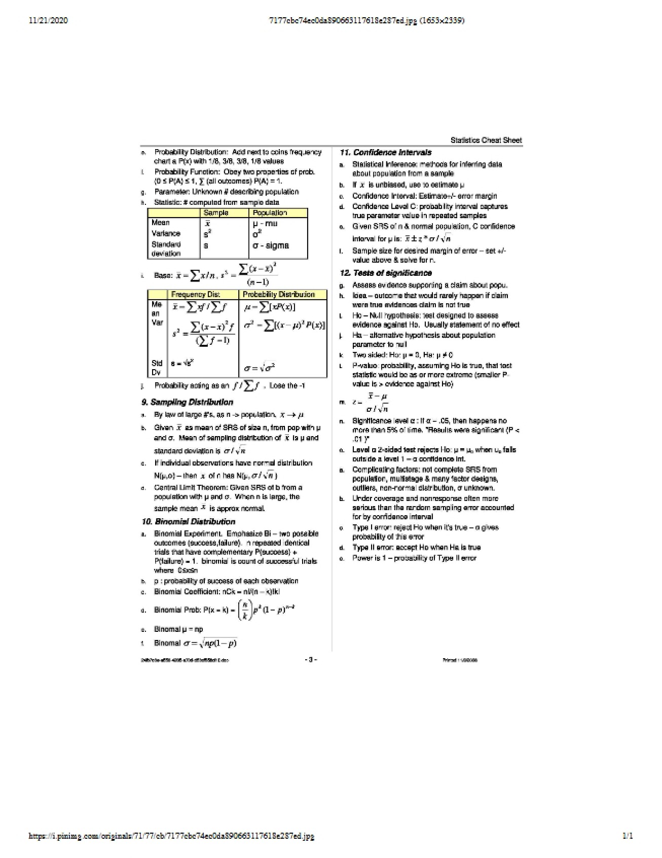 Statistical Inference for Quantitative Analysis