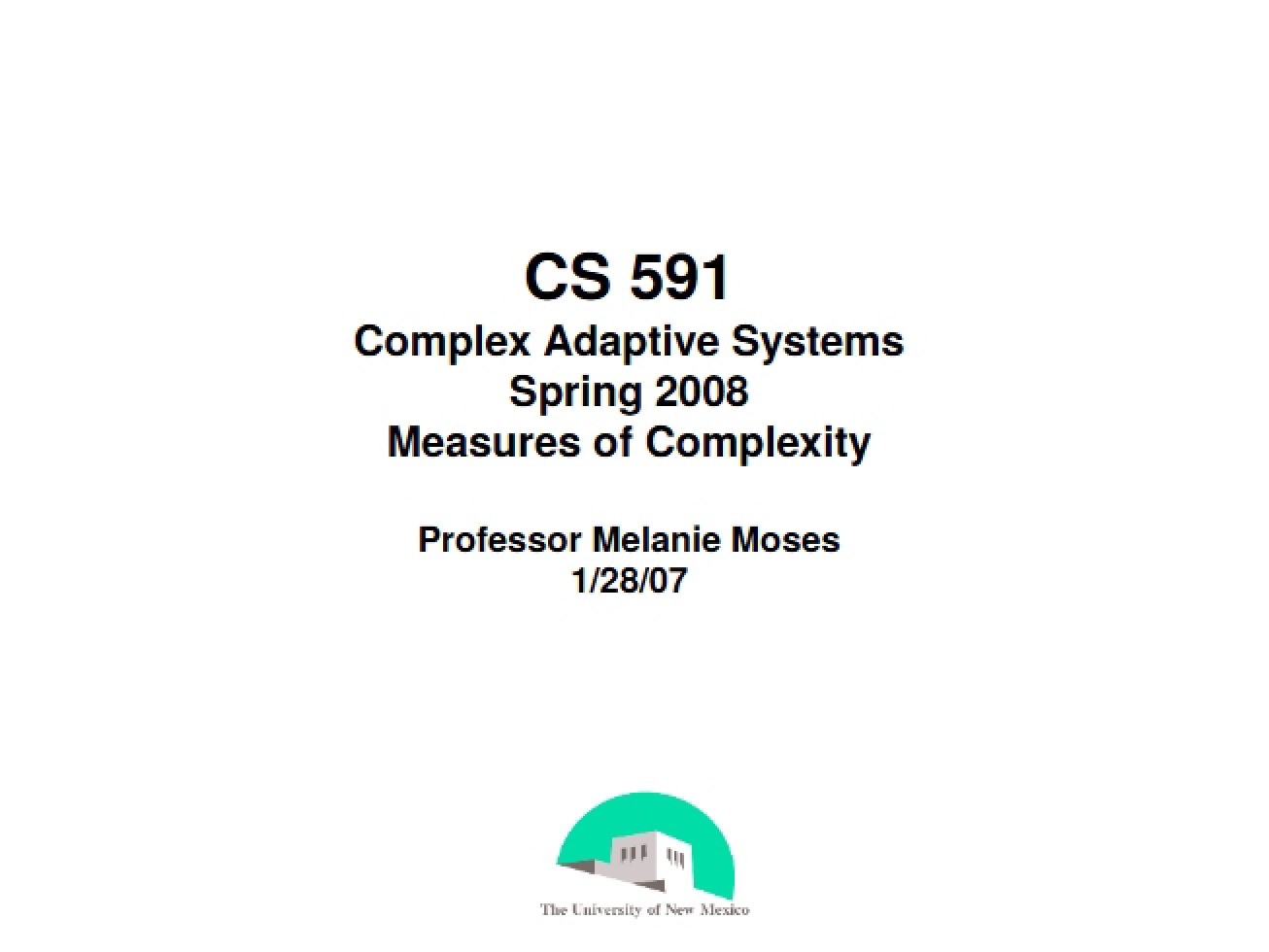 Complexity Measurement Techniques