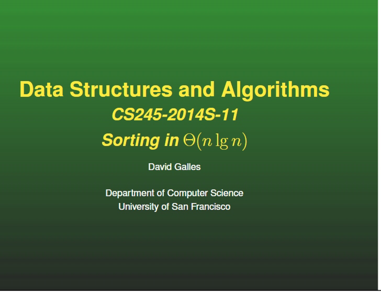 Algorithms and Data Structures - 48 Pages