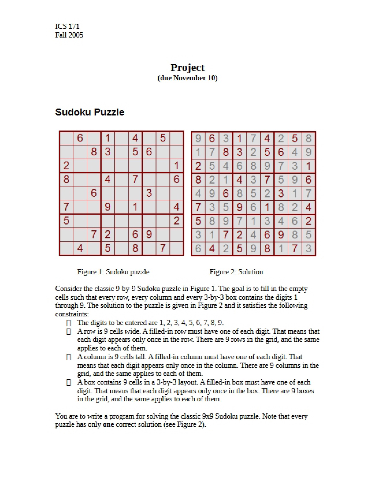 AI Course Project