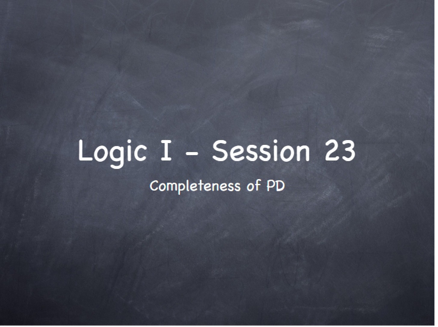 Introduction to Logic