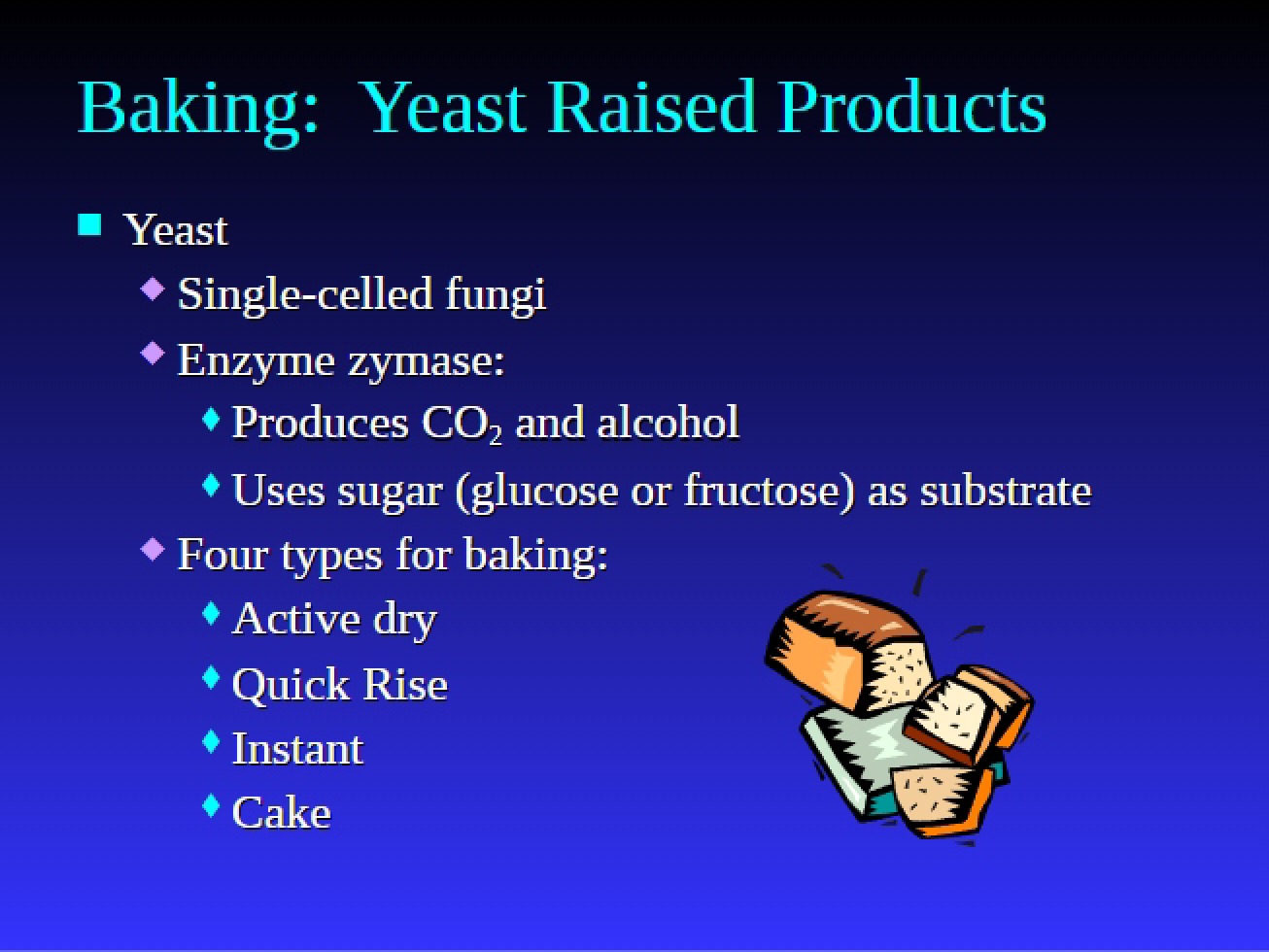 Baking Elementary Foods