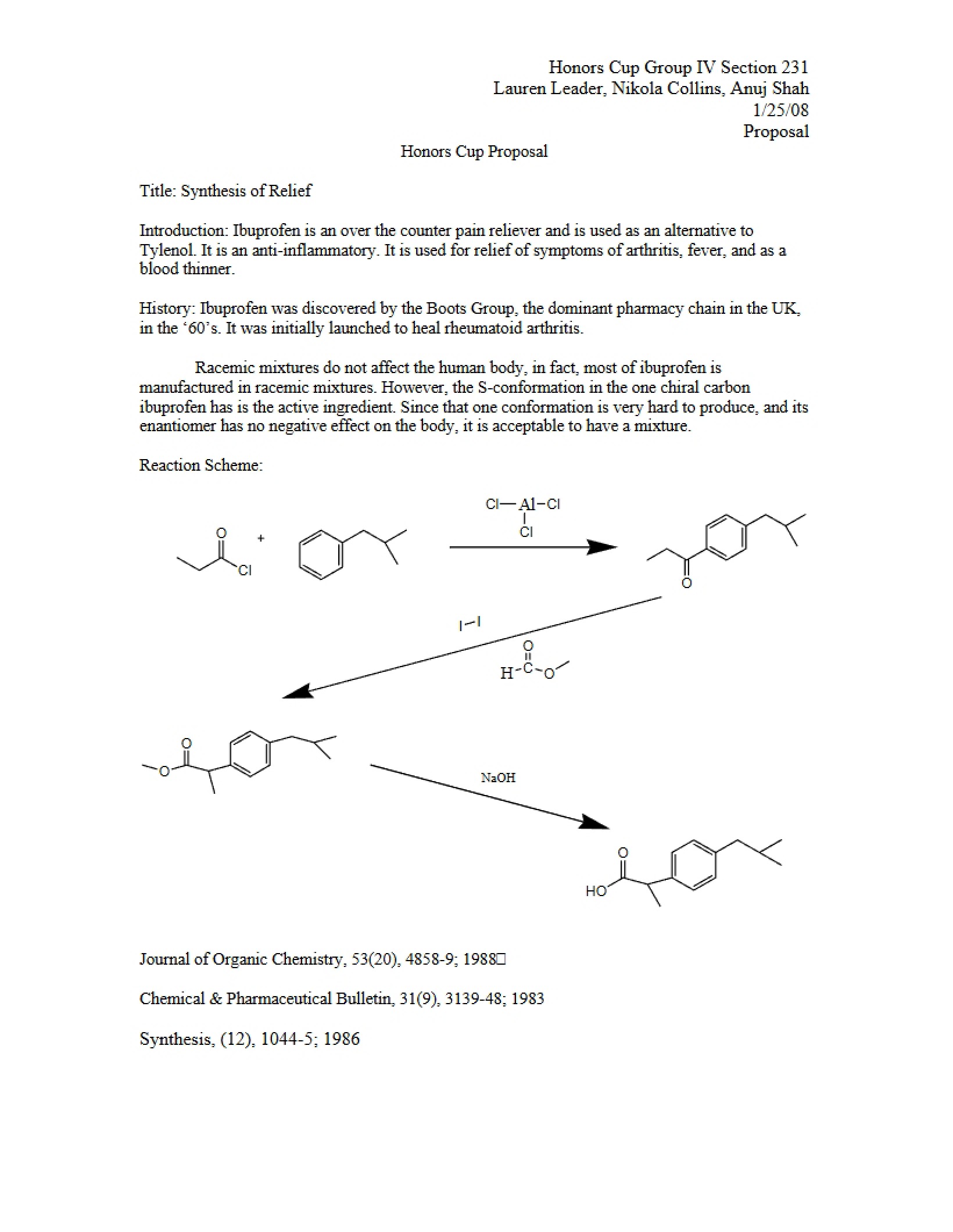 Relief Synthesis