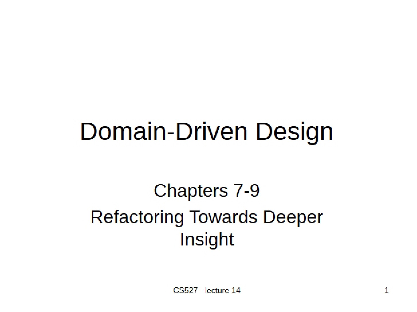 DDD (Domain-Driven Design)
