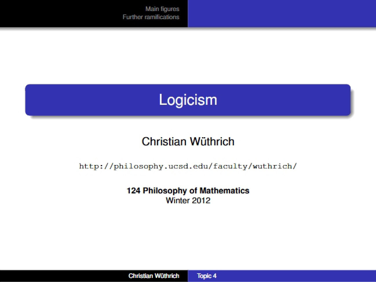 Logicist Foundations of Mathematics
