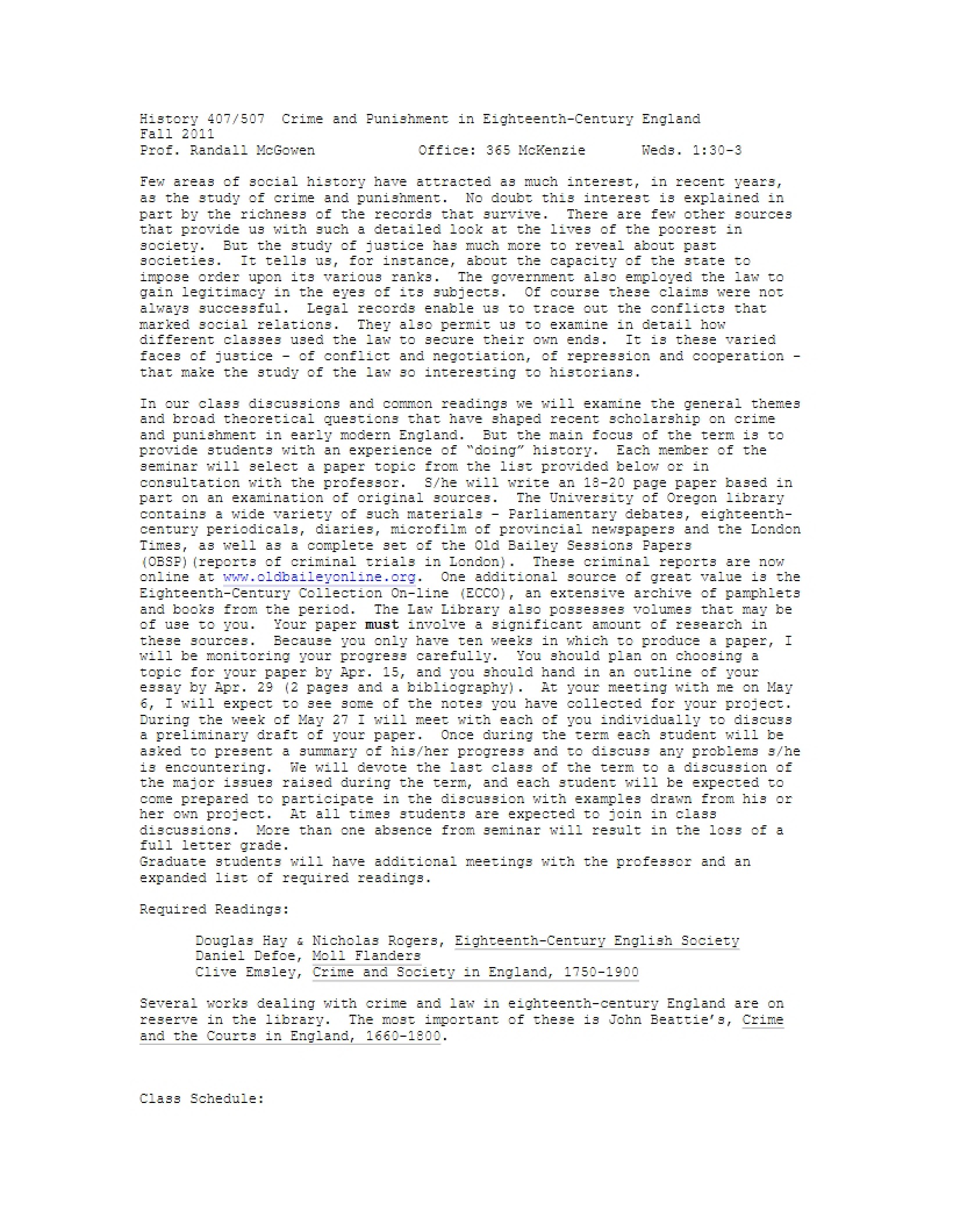 Syllabus Sengoku Era Japan