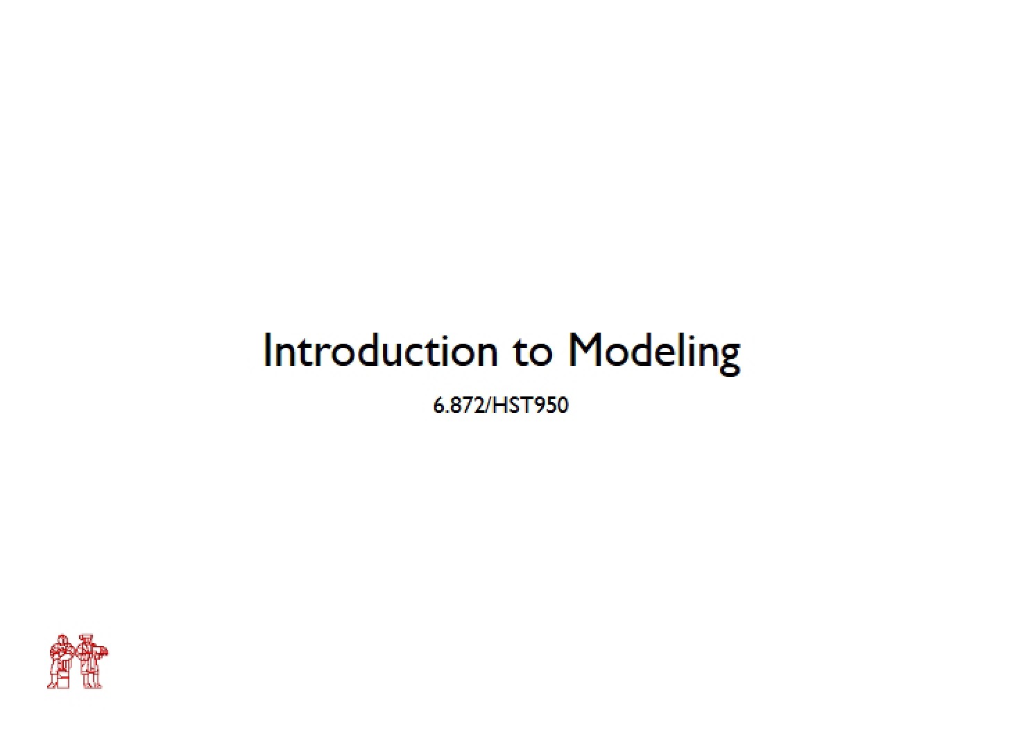 Modeling Basics