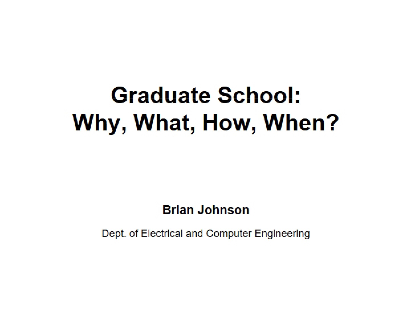 Advanced Academic Studies