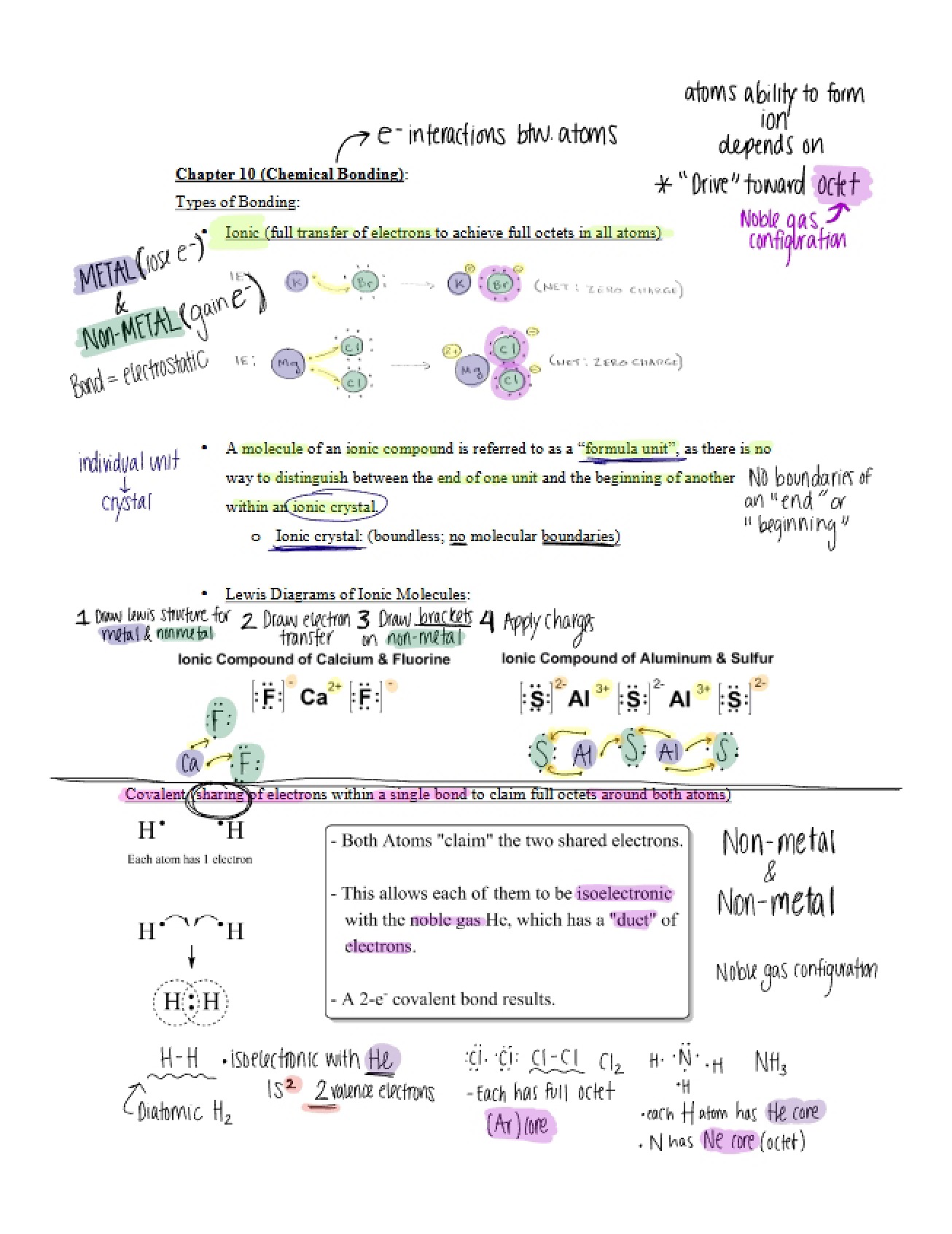 Chapter 10 Review Guide