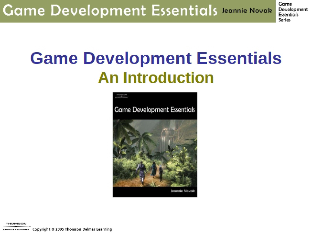 Summary of Game Development Essentials