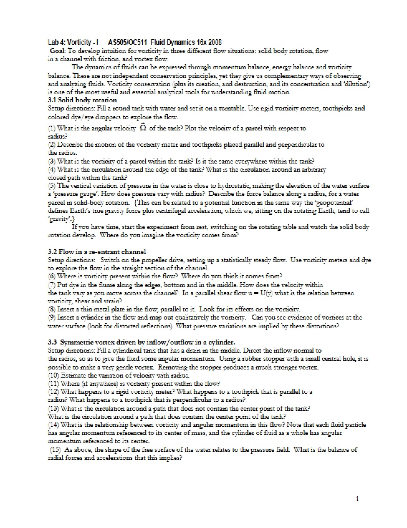 Academic Review Notes