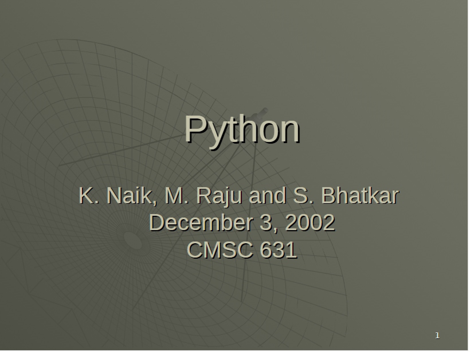 Python Programming