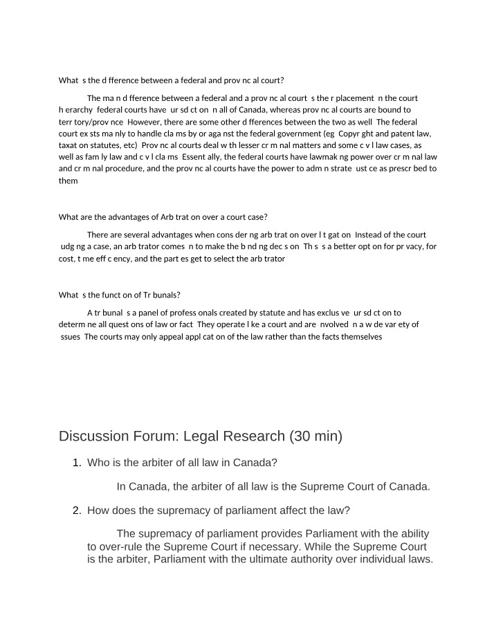 Paralegal Technology - Discussion