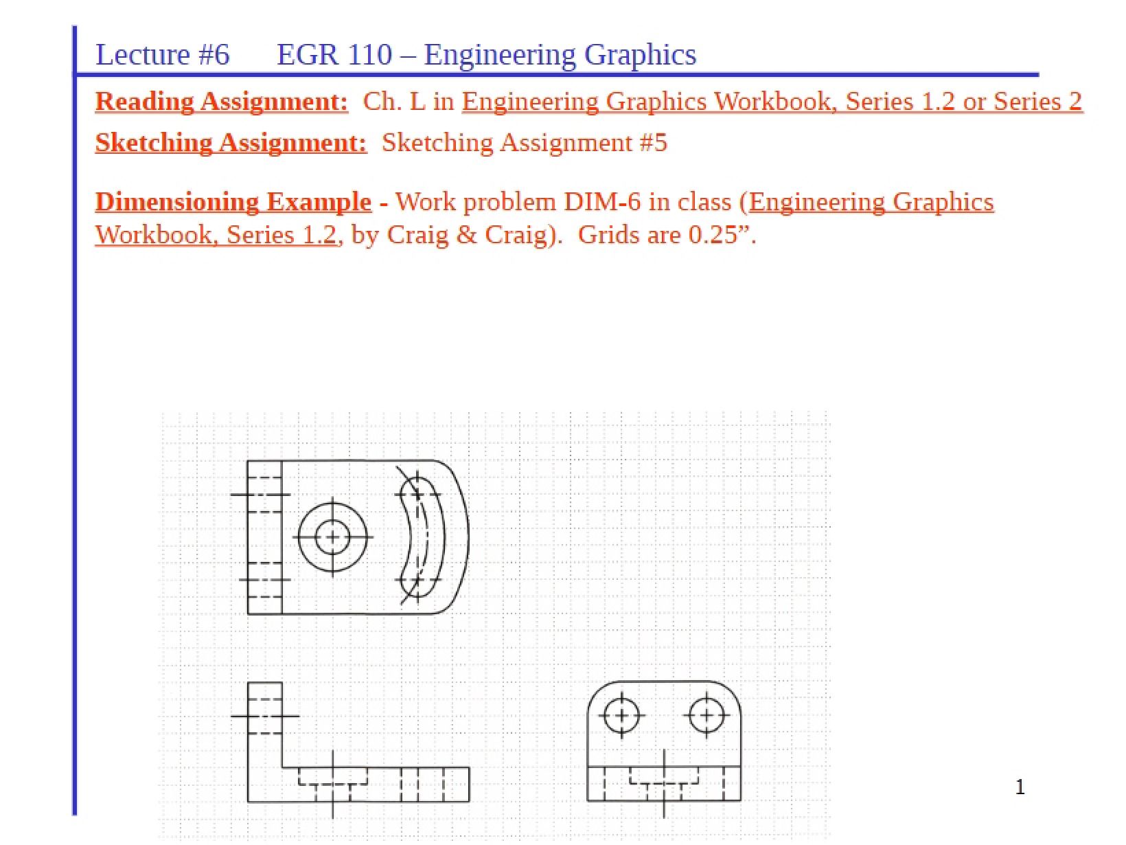 Notes on Engineering Graphics