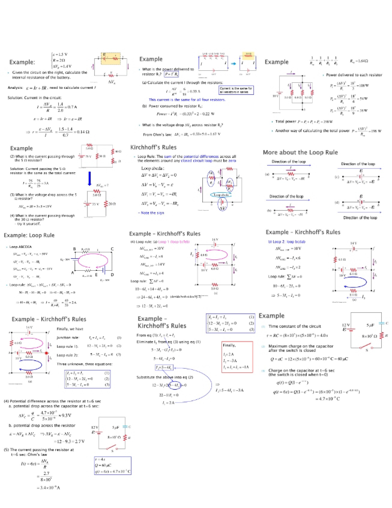 Physics Course Study Guide