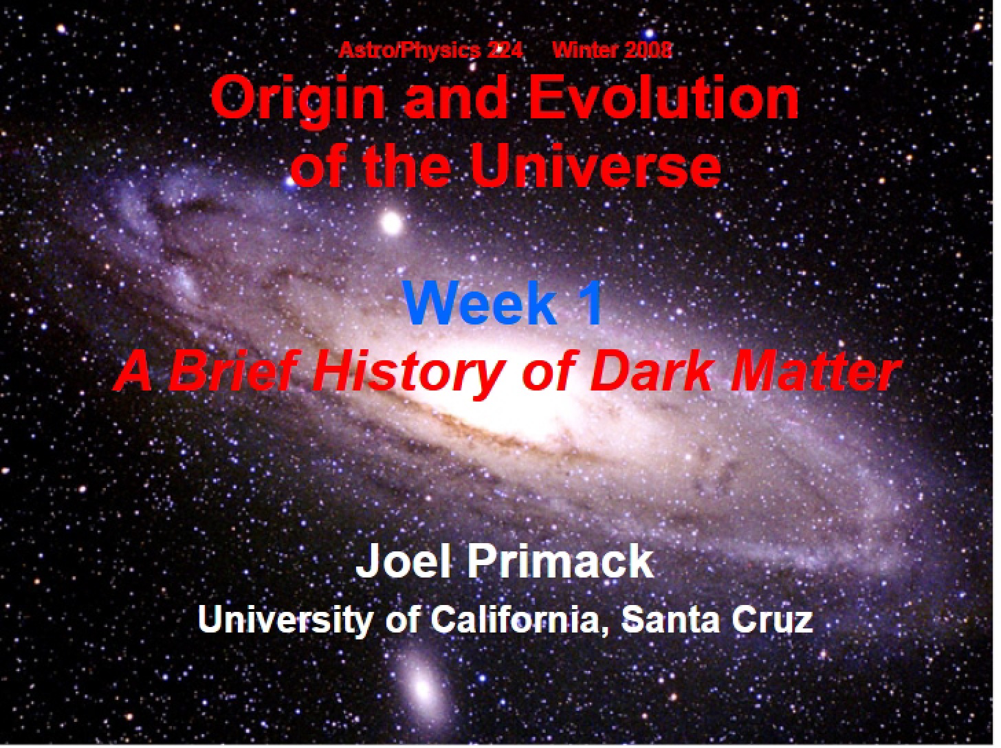 Evolution and Origin of the Universe