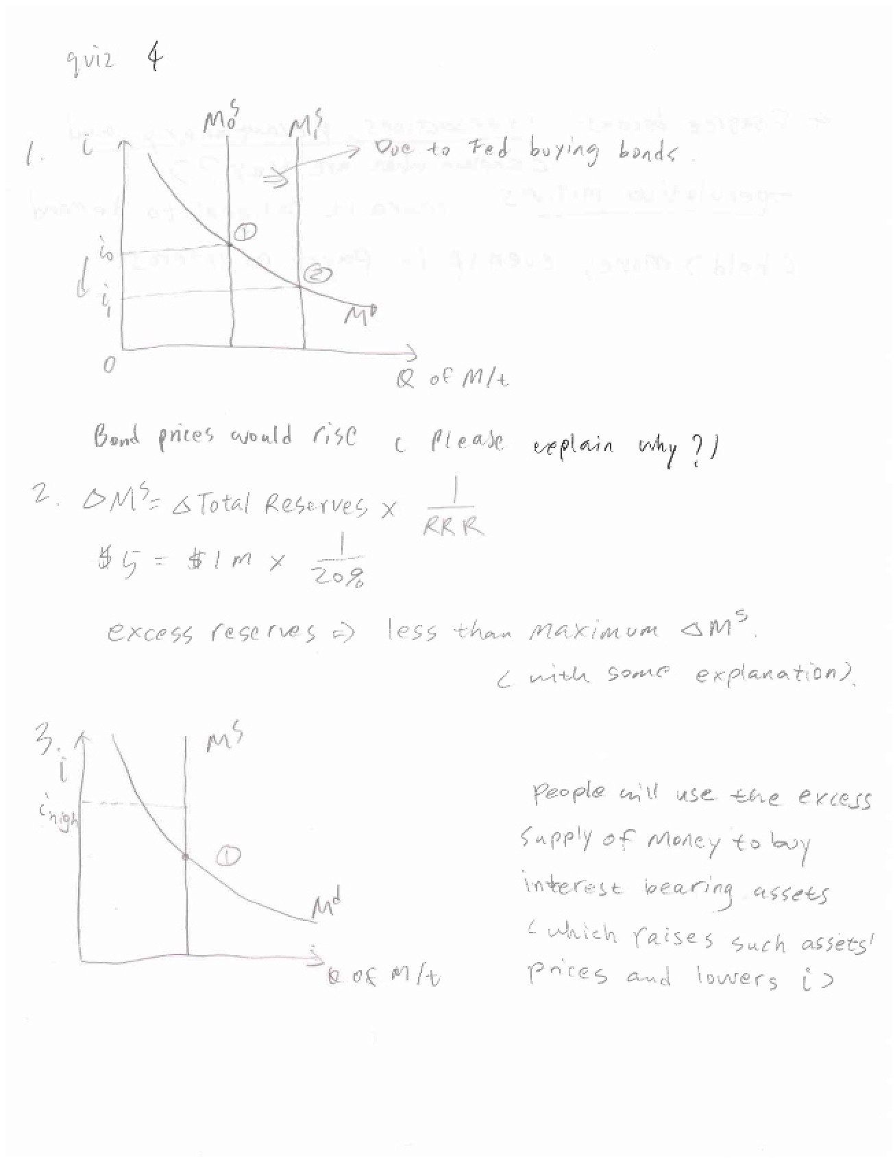 Instructions for Fourth Quiz