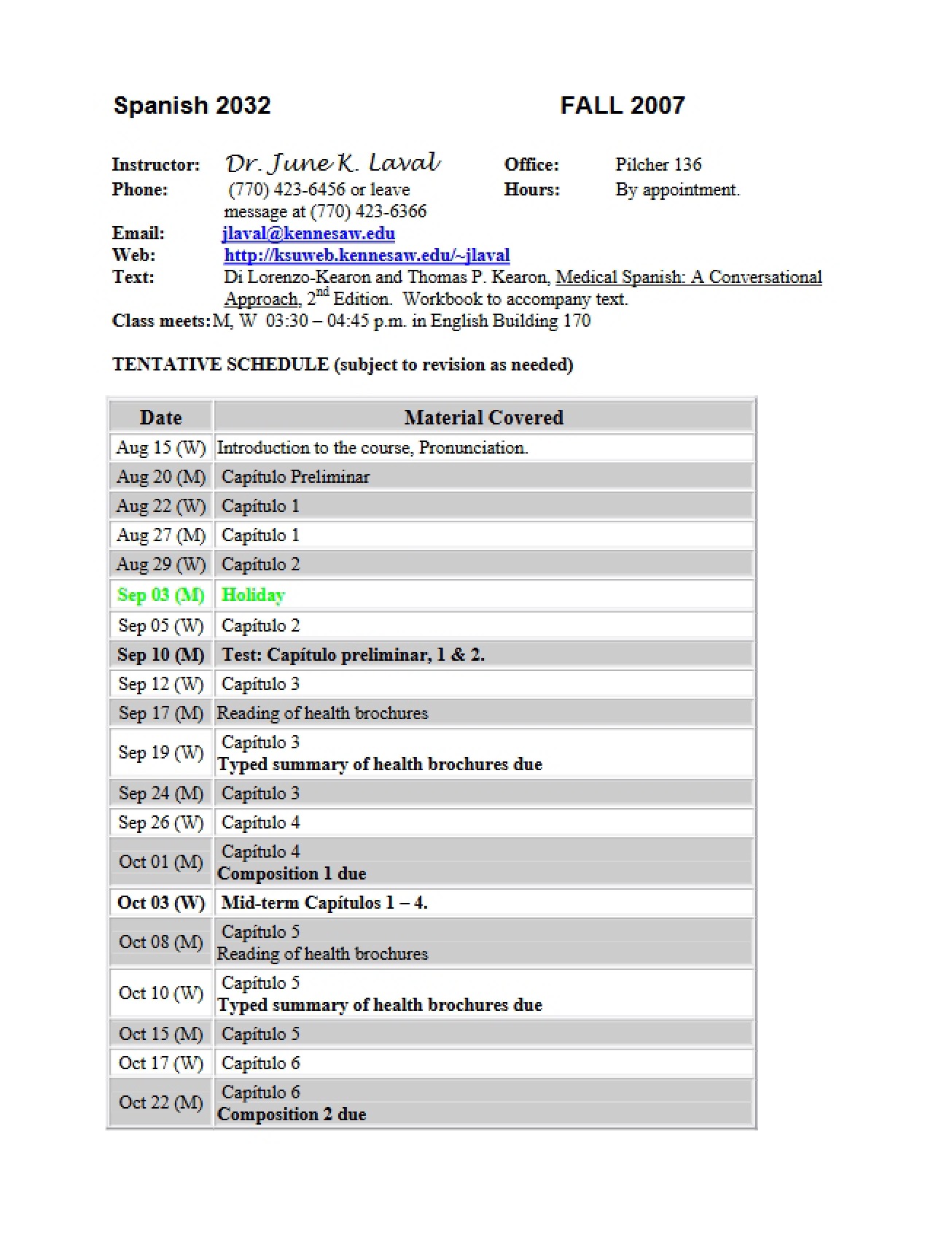 Academic Plan for SPAN 2032