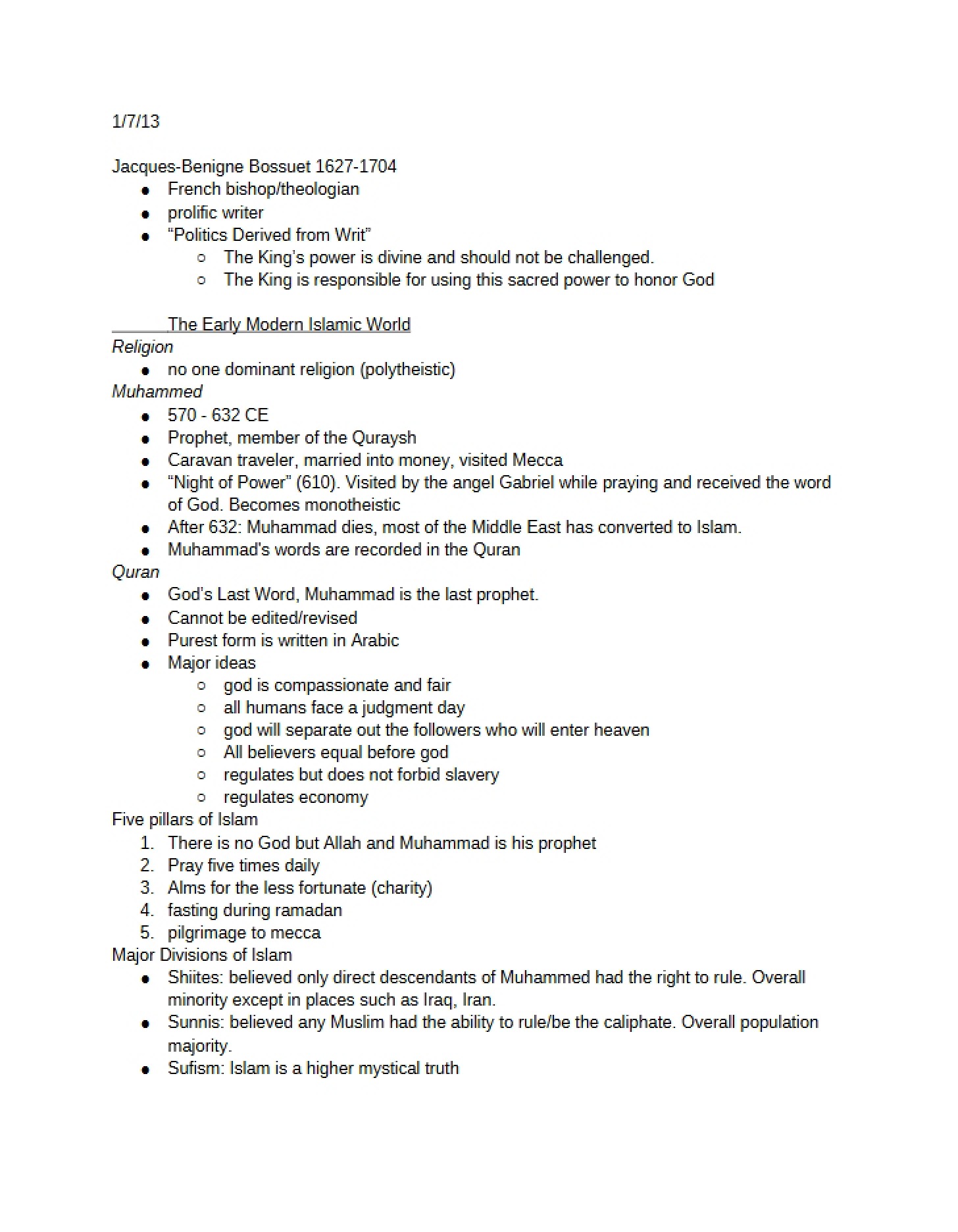 Single Lecture Note