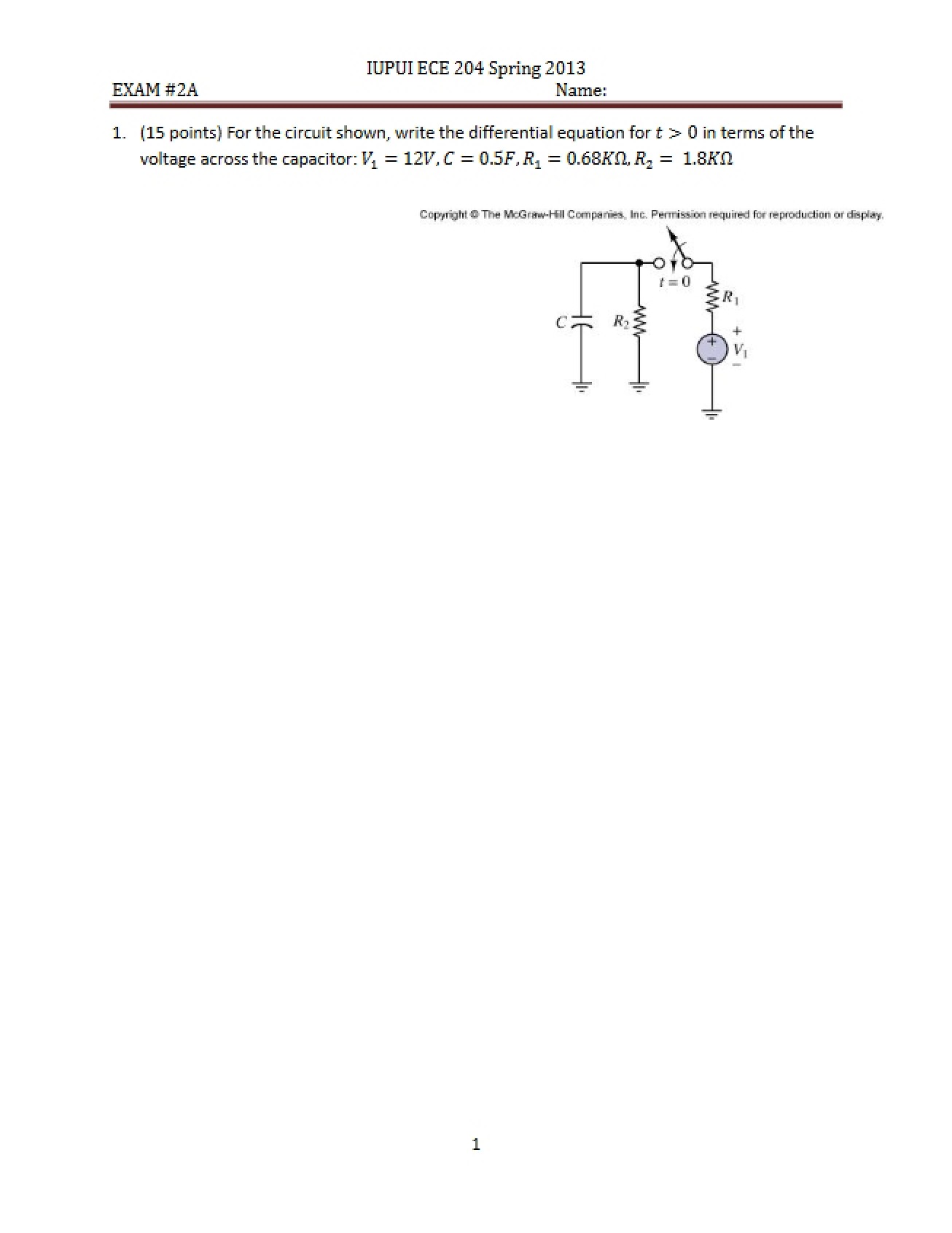 Spring 2013 Exam 2A