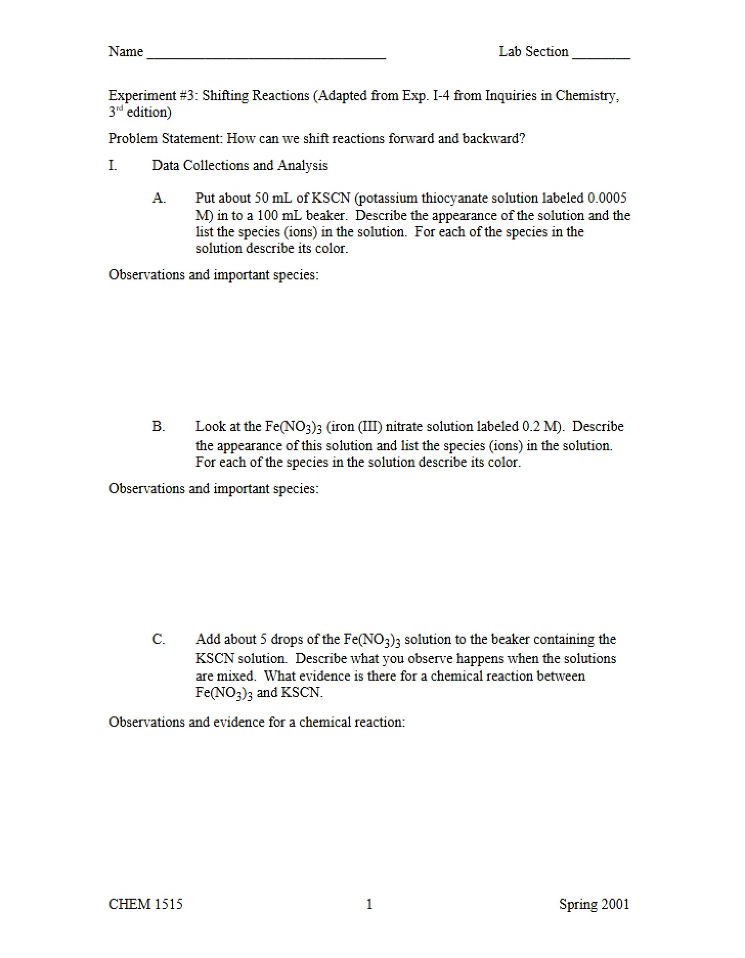 Manual for Review