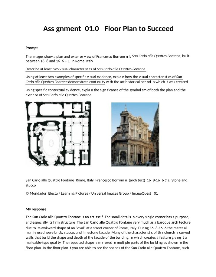 Floor Plan to Succeed - Assignment 01.04