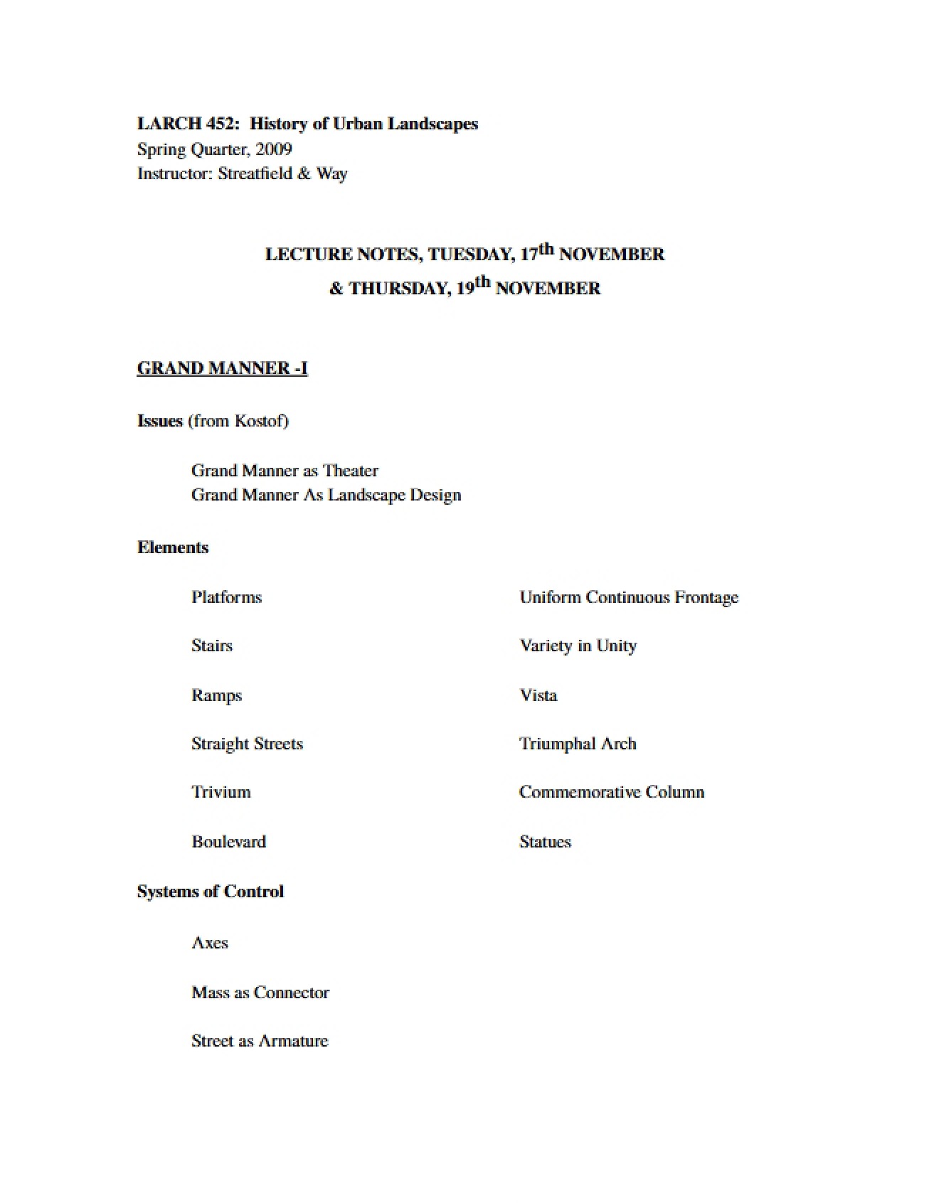 Lecture Note Set 2
