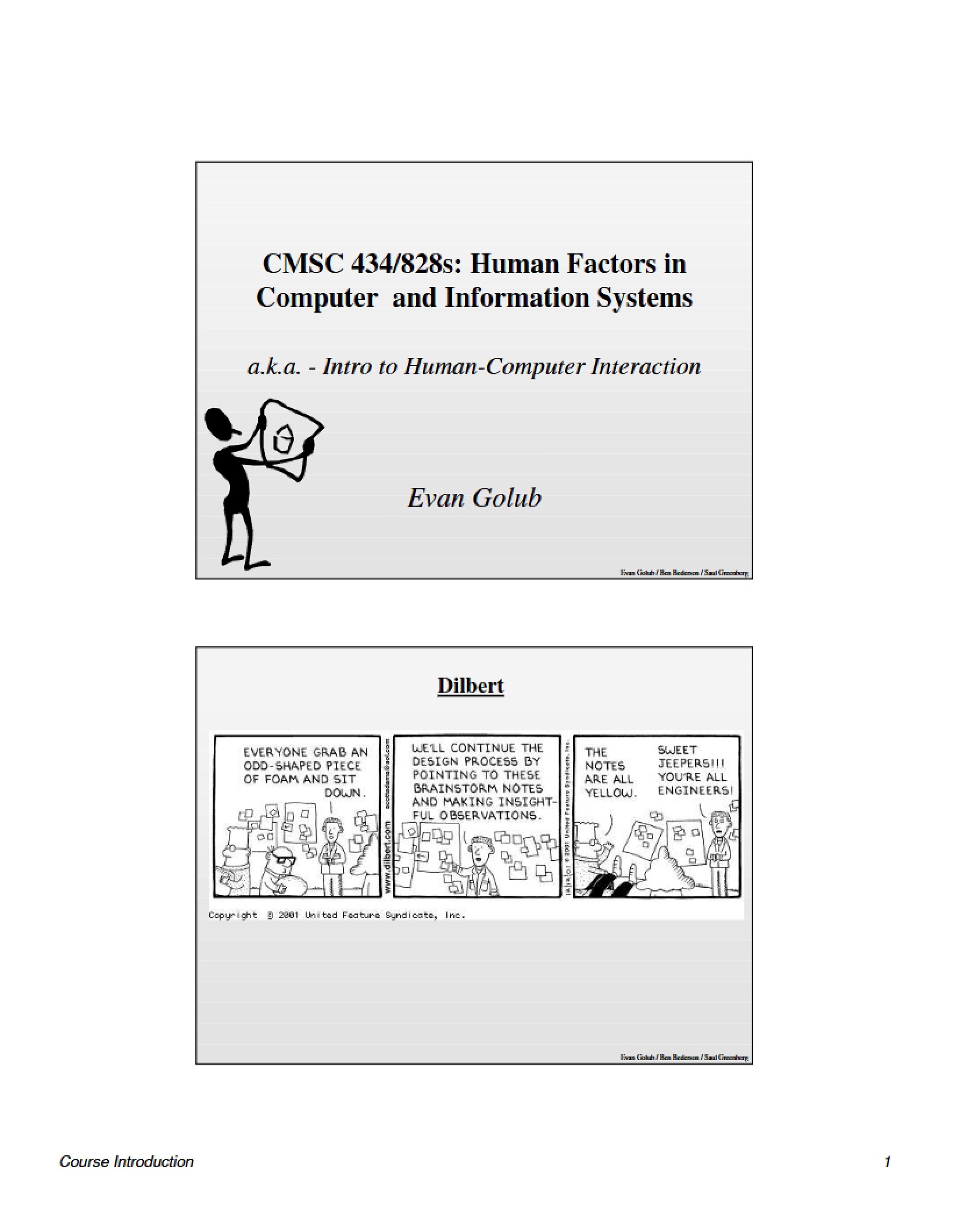 Computer Systems and Human Factors
