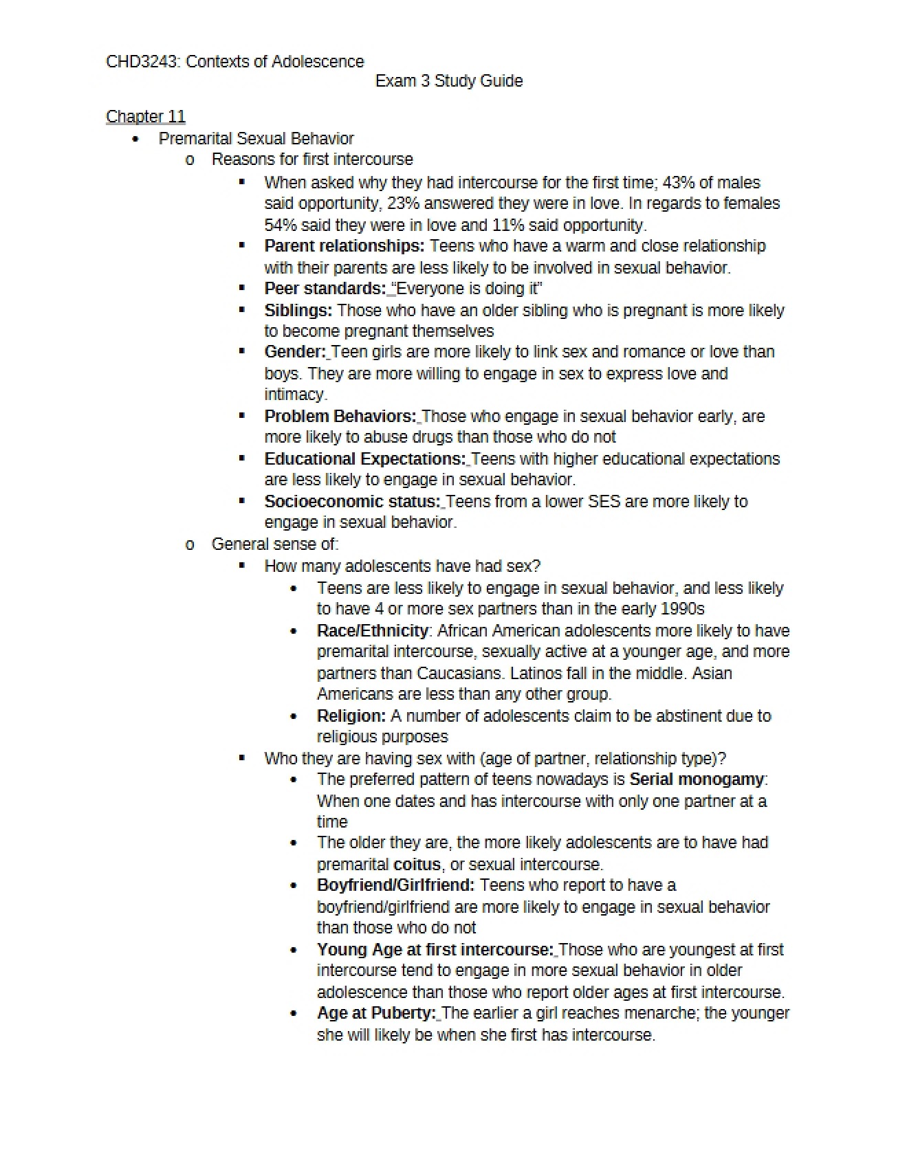 Study Notes for Exam Three (5)