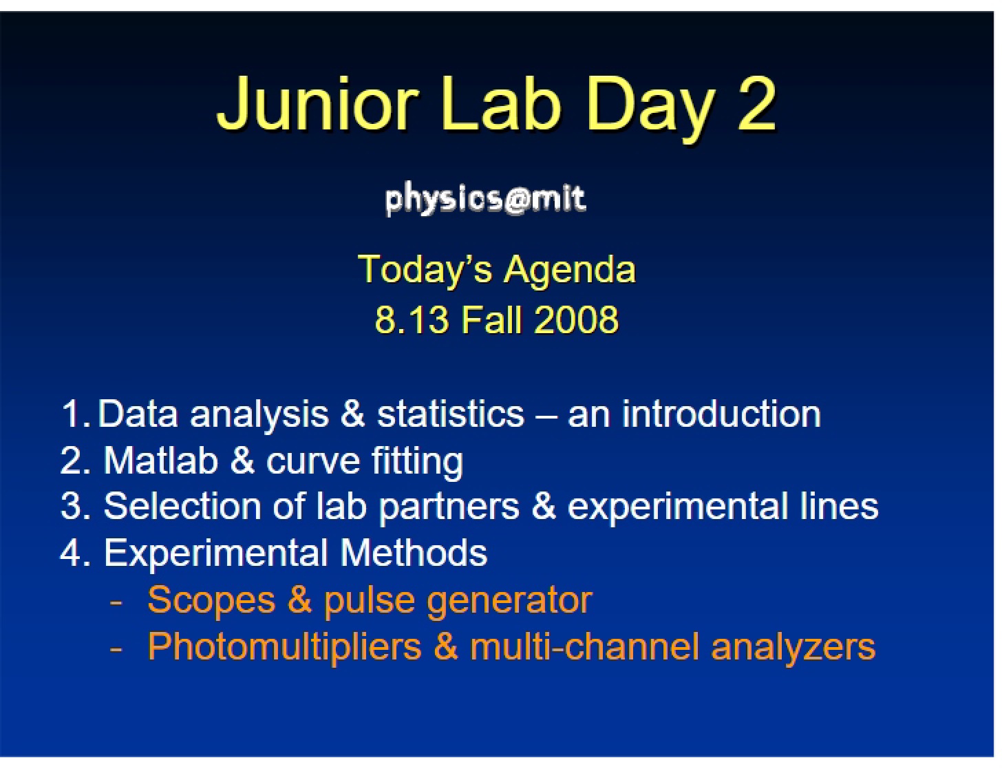 Statistics and Analysis of Data