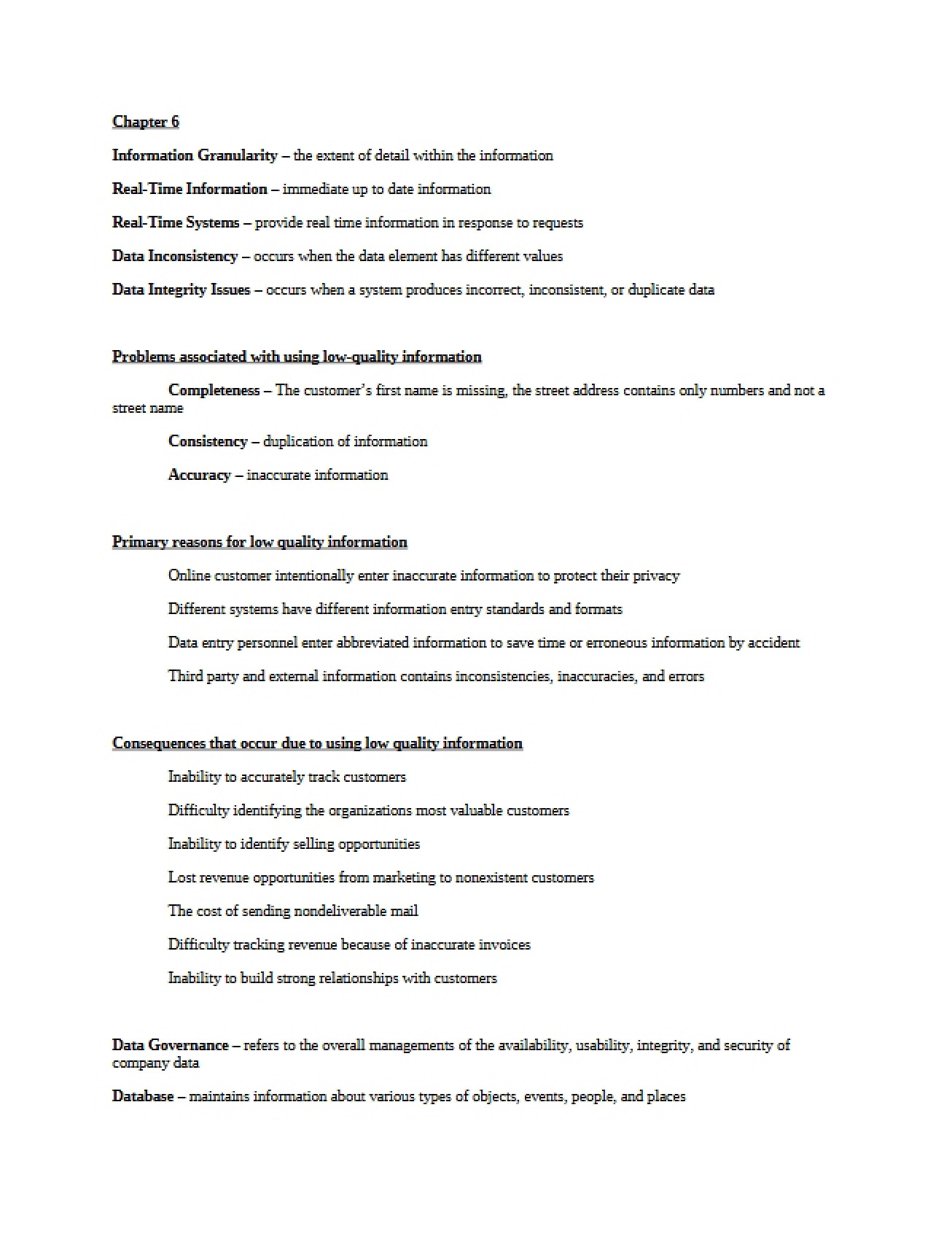 Org Behavior Chapter Six