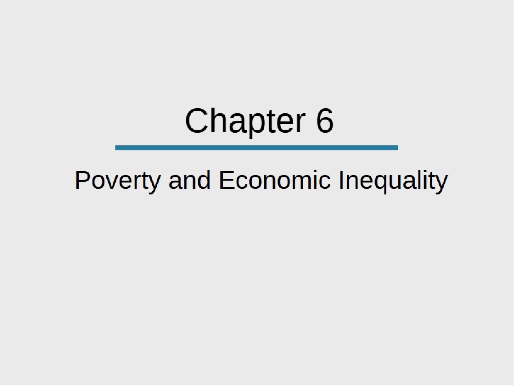 Economic Inequality and Poverty - 61 Pages