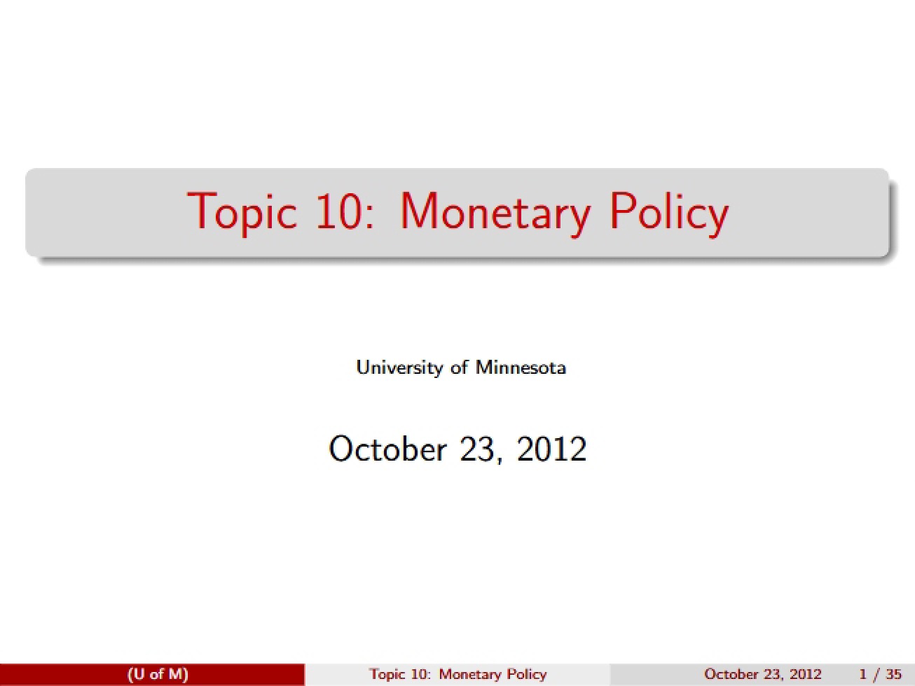 Topic 10 Materials