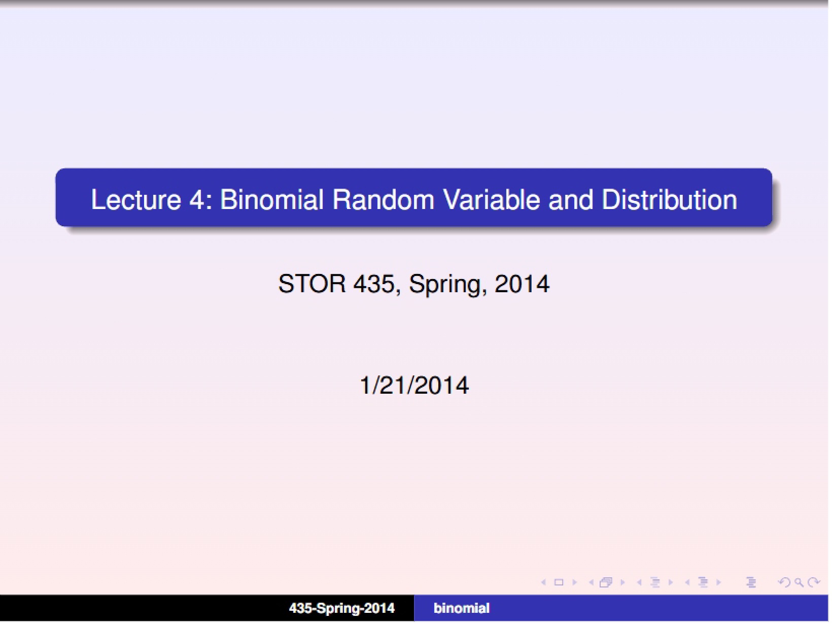 Spring 2014 Lecture 4
