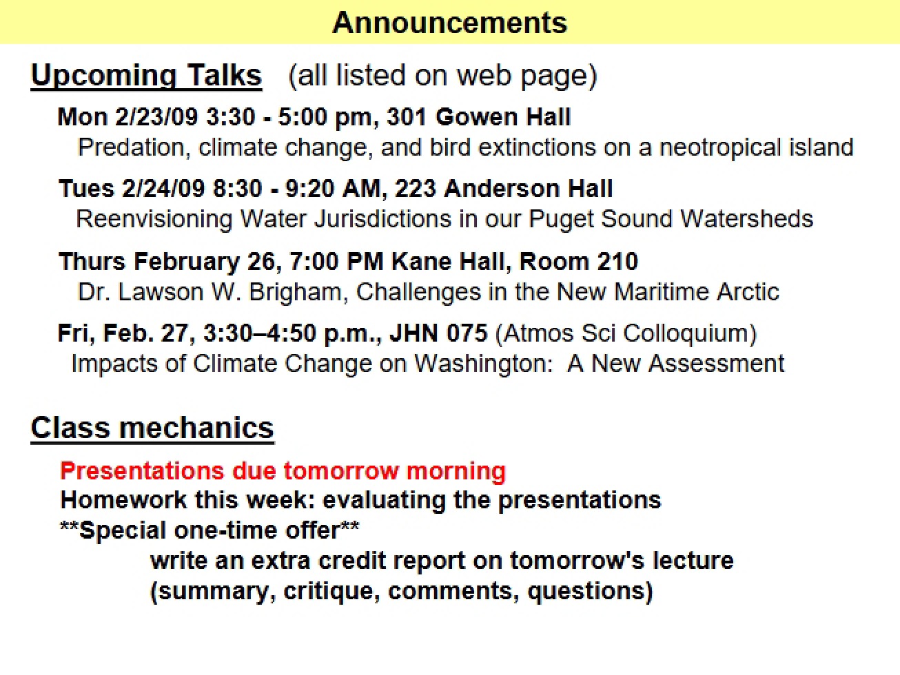 Lecture Slides