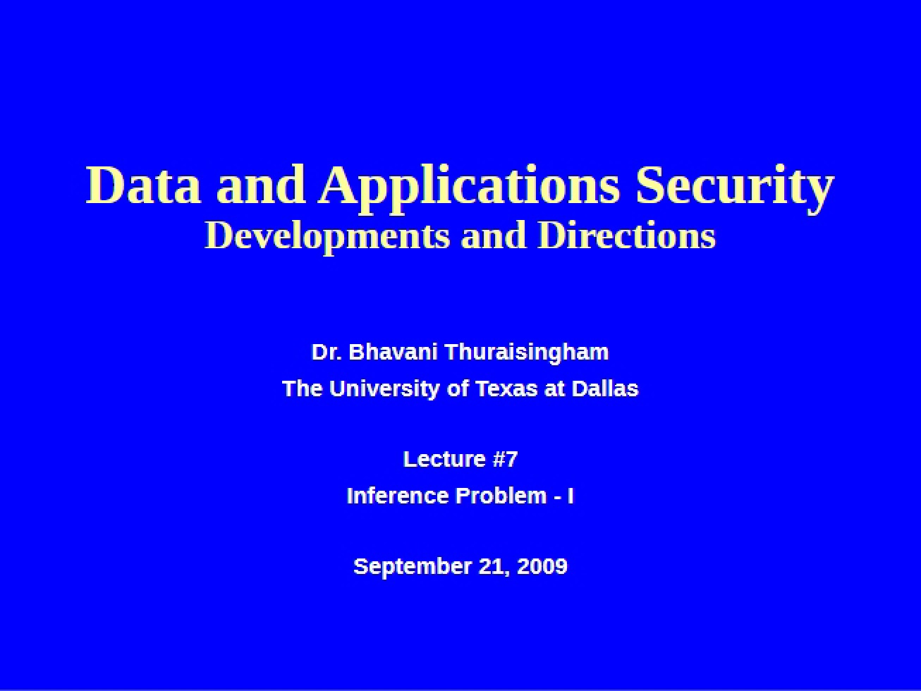 Real-Time Data Processing Lecture Materials 9