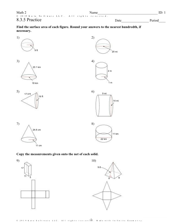 8.3.5 Practice Problems