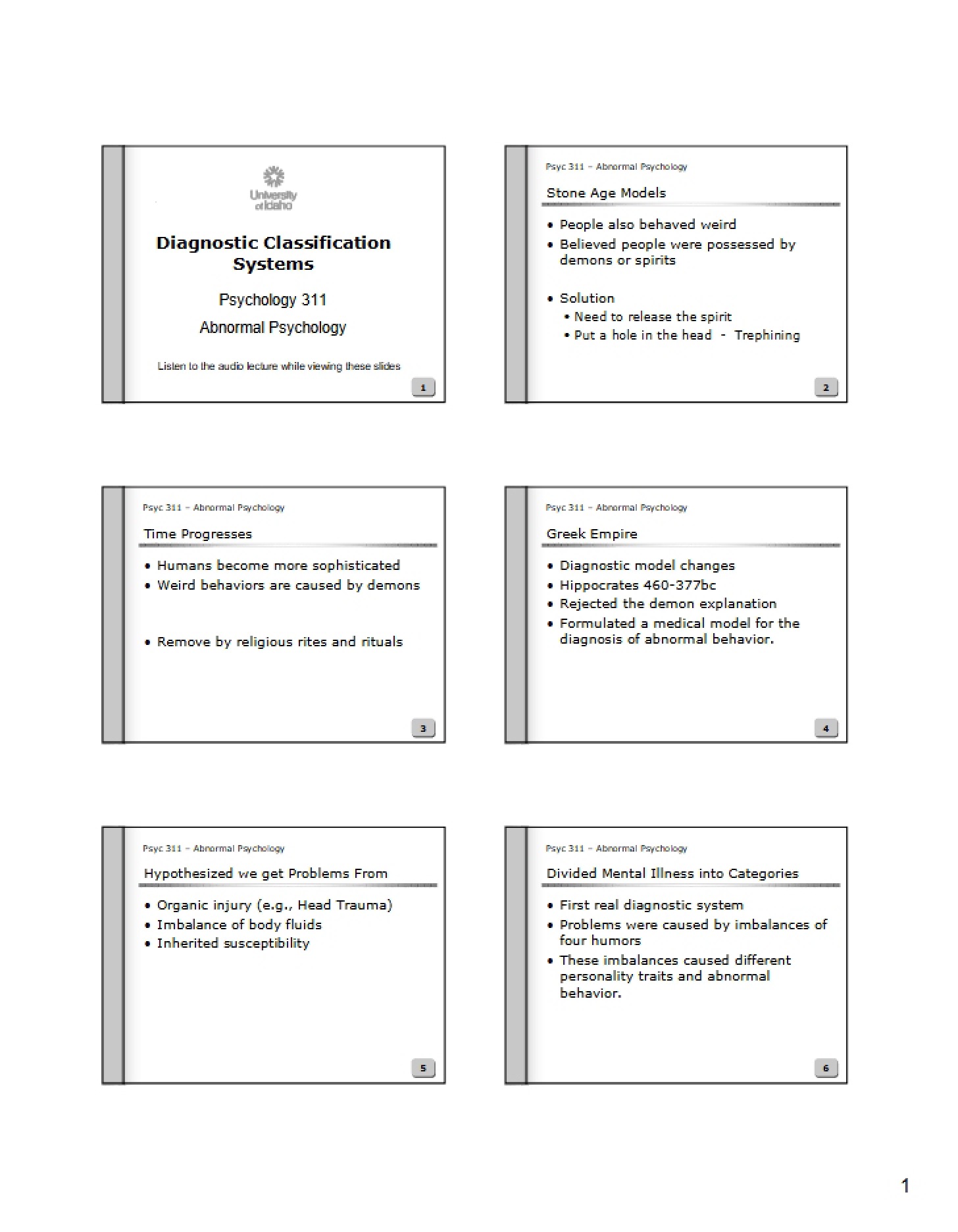 Systems for Diagnostic Classification
