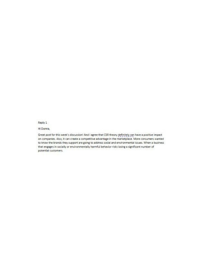 Positive Impact of CSR Theory on Companies