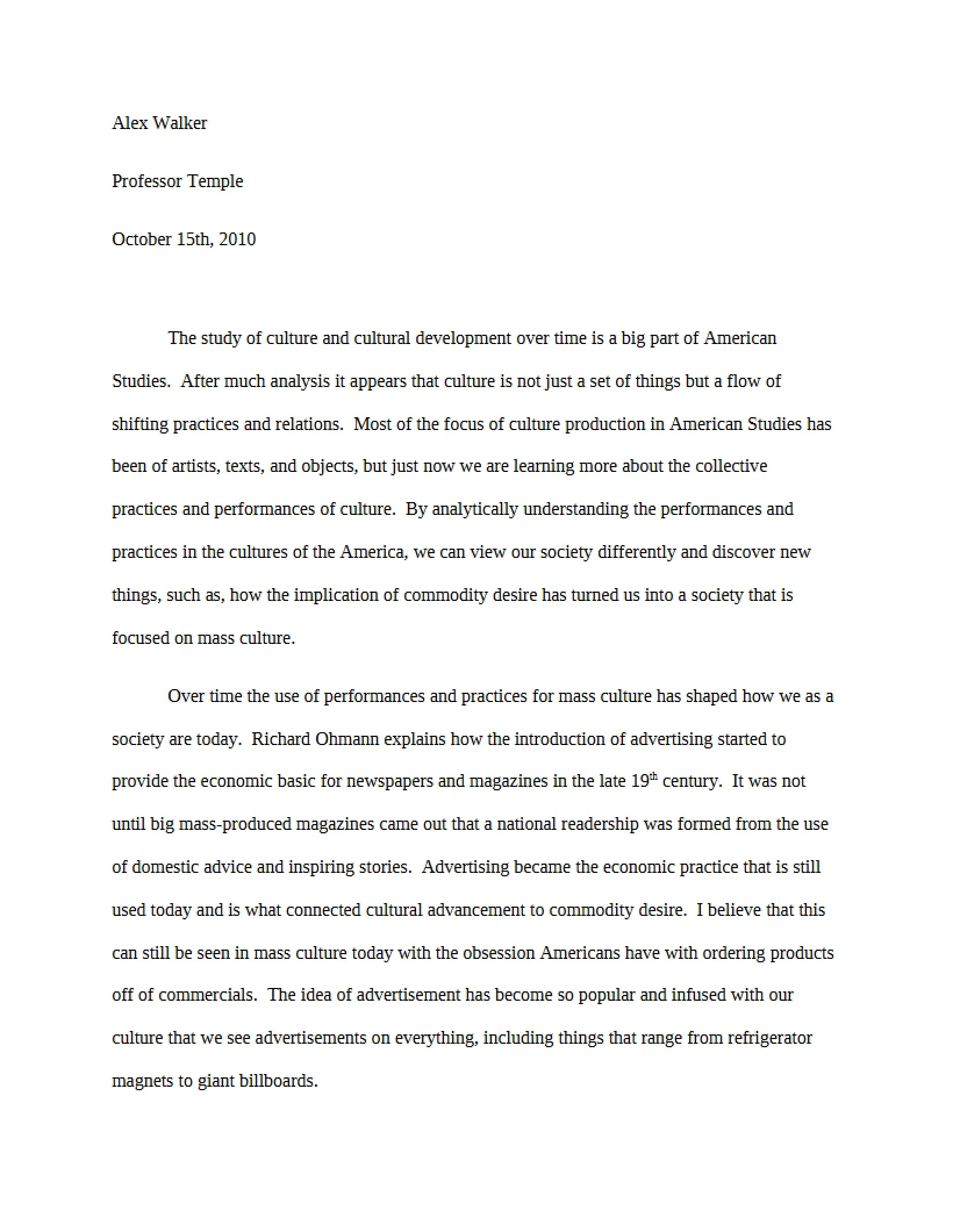 Essay Writing