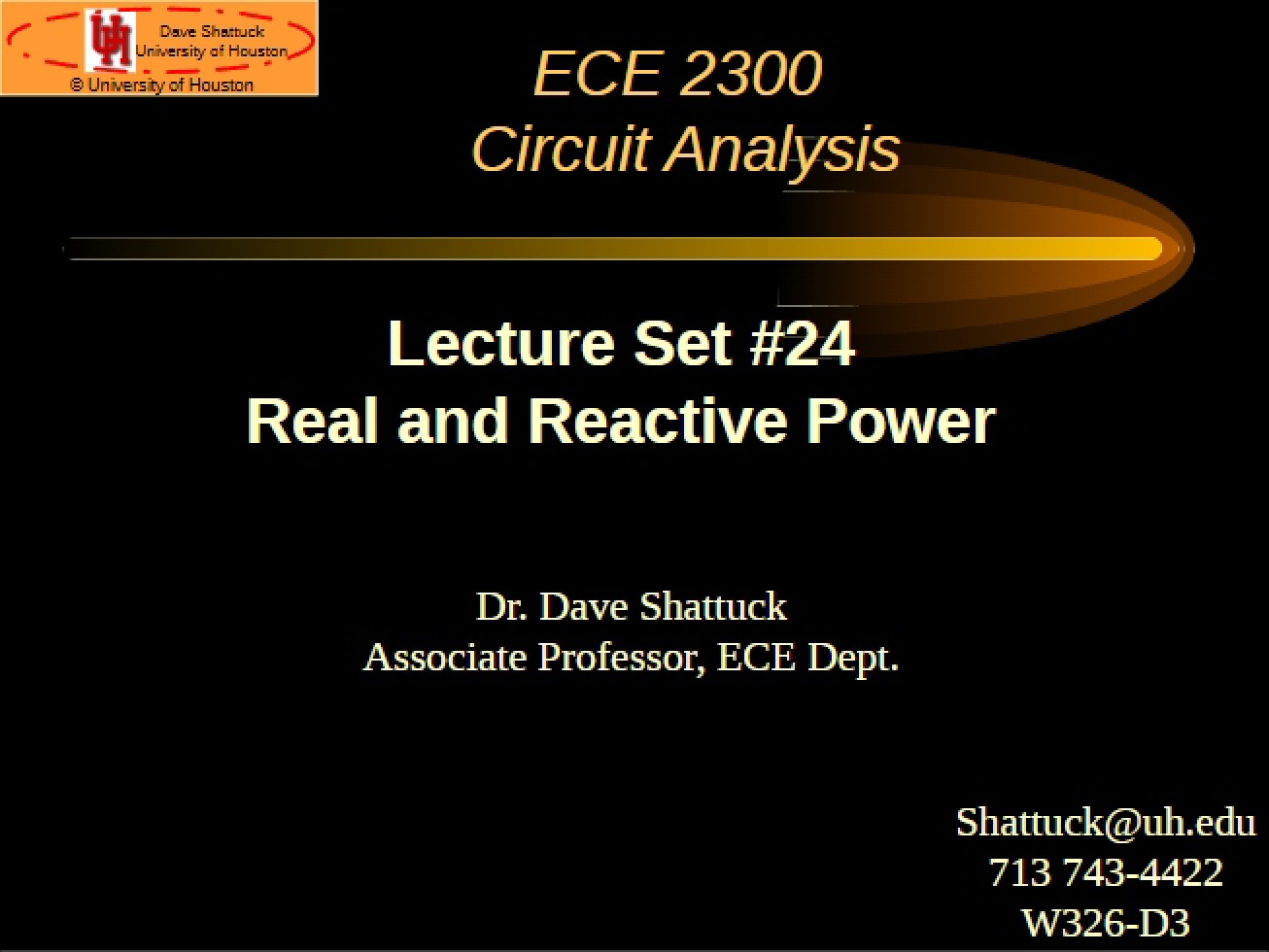 Power Reactive and Real