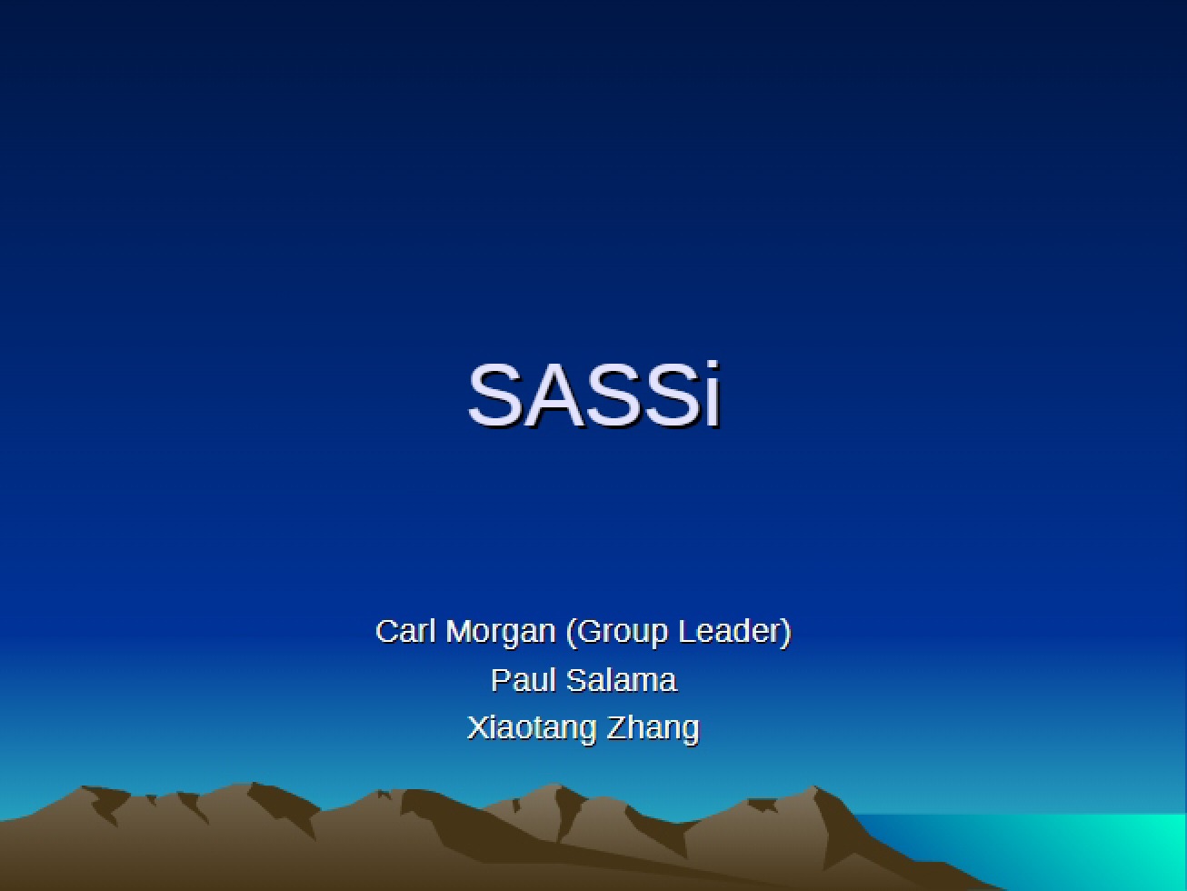 SASSi Language