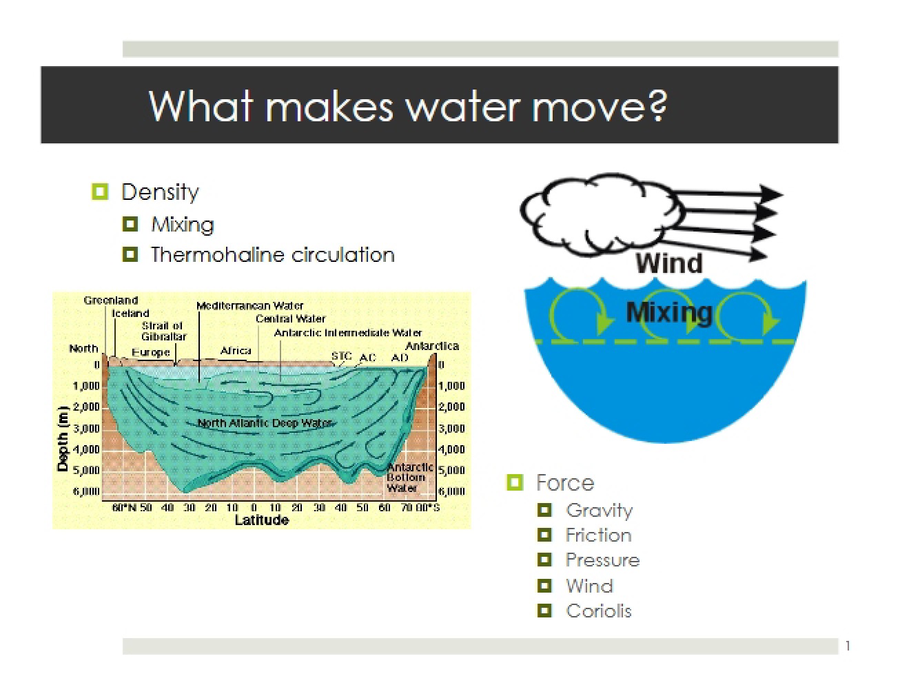 Circulation Thermohaline (Lecture 10)