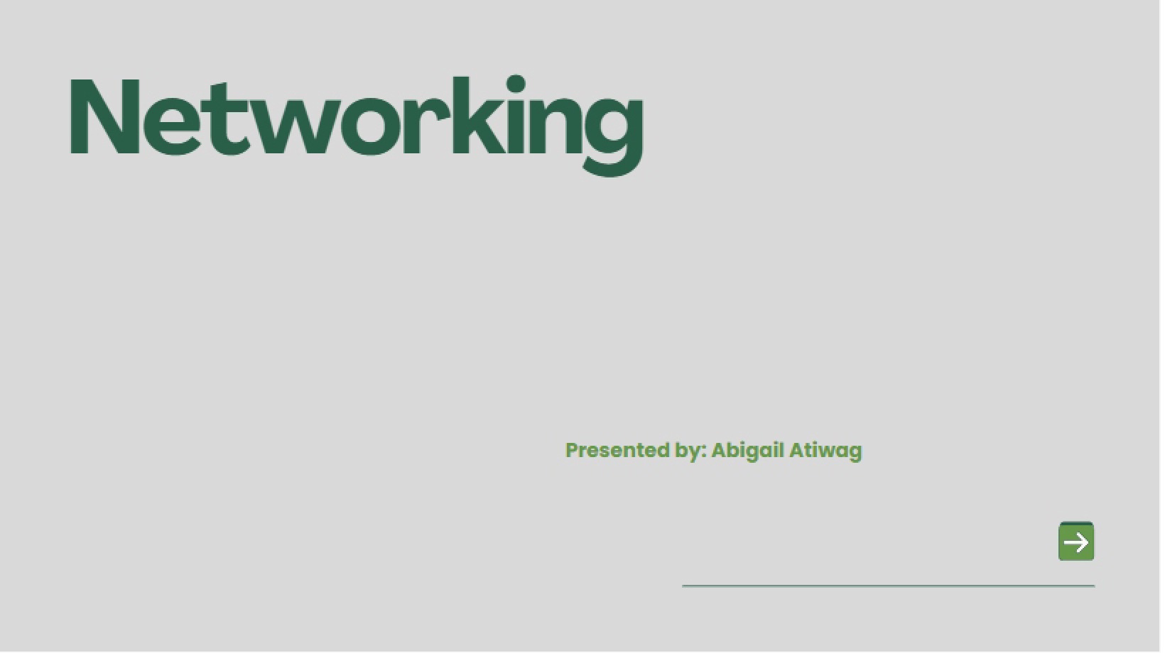 Networking Concepts